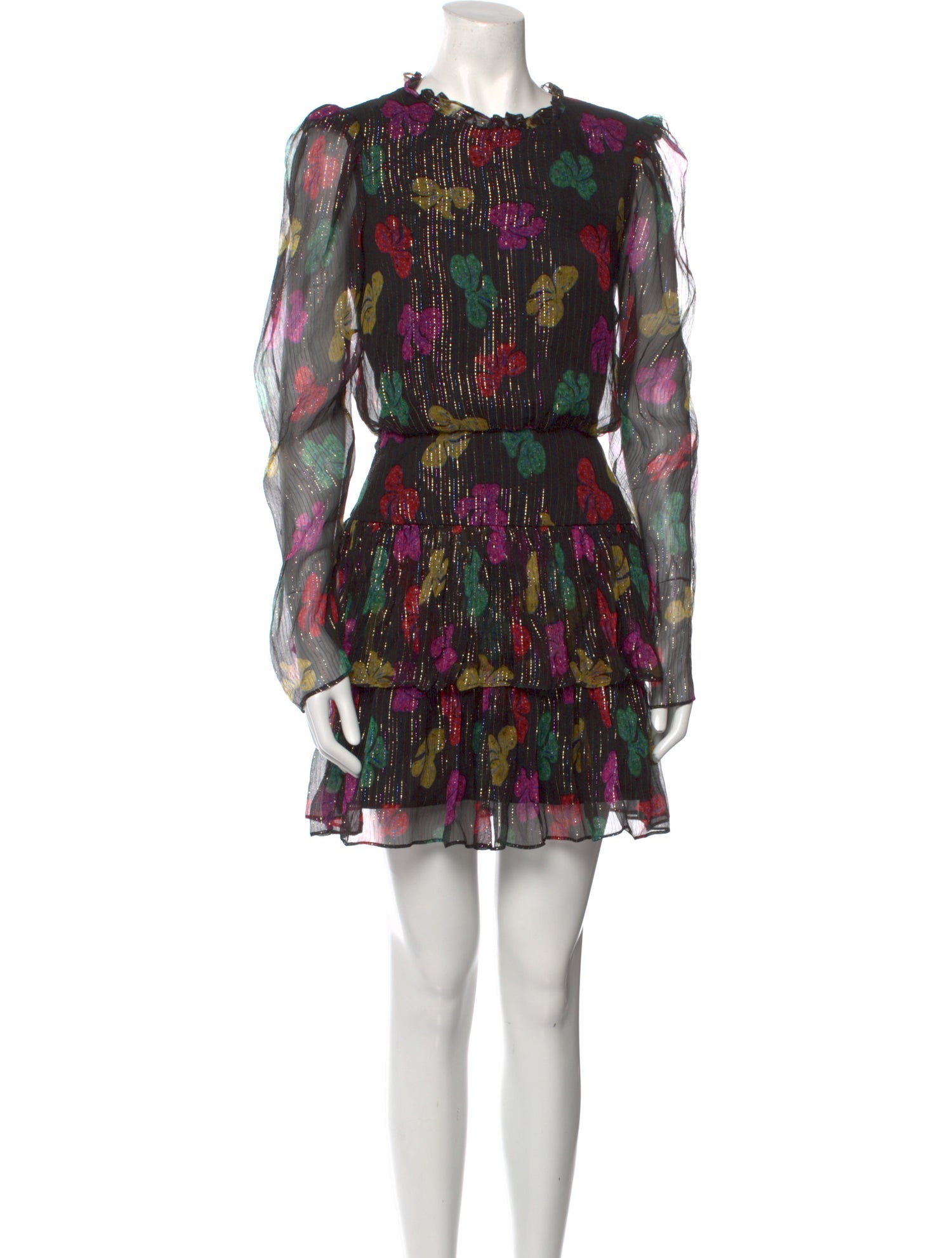 Saloni Silk Mini Dress w/ Tags