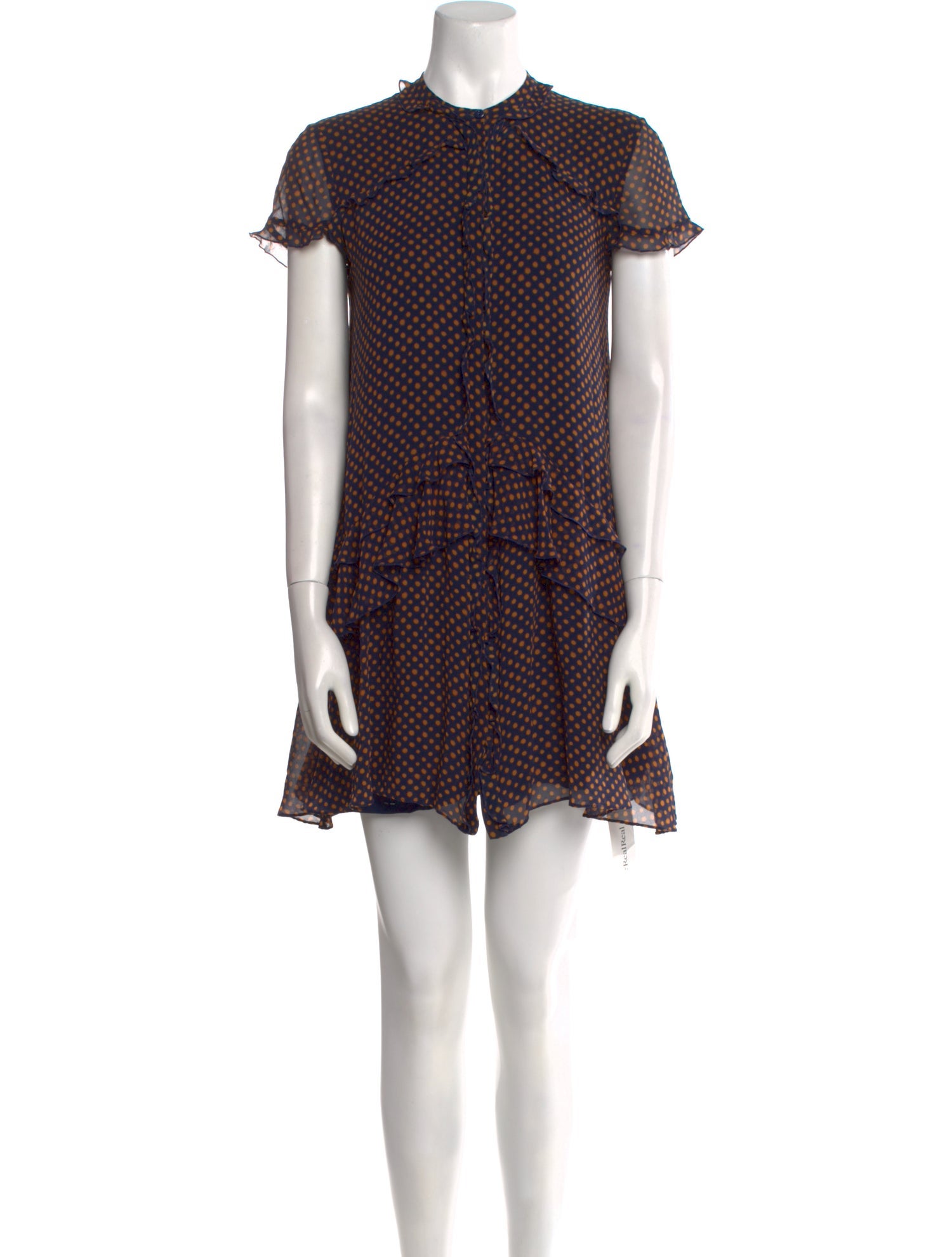 Saloni Silk Mini Dress