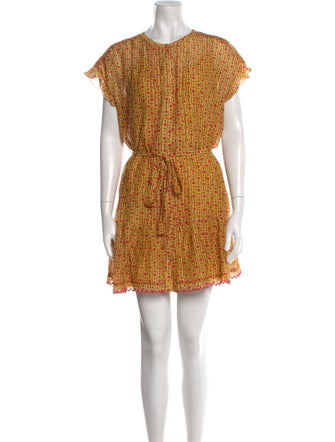 Saloni Printed Mini Dress