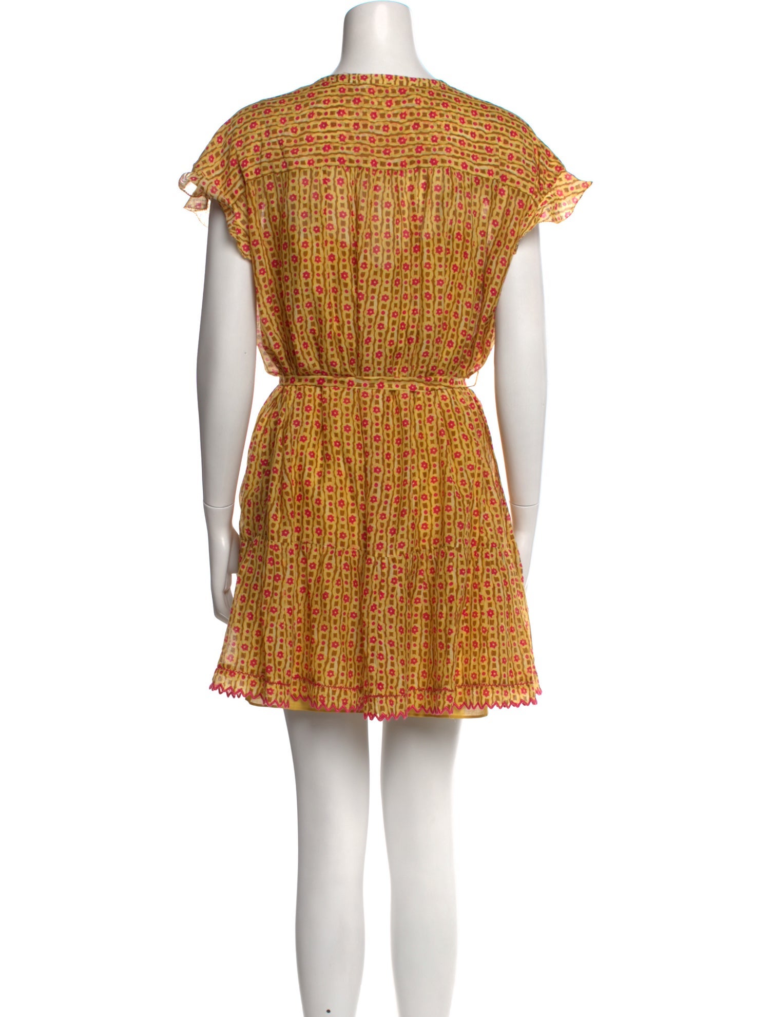 Saloni Printed Mini Dress