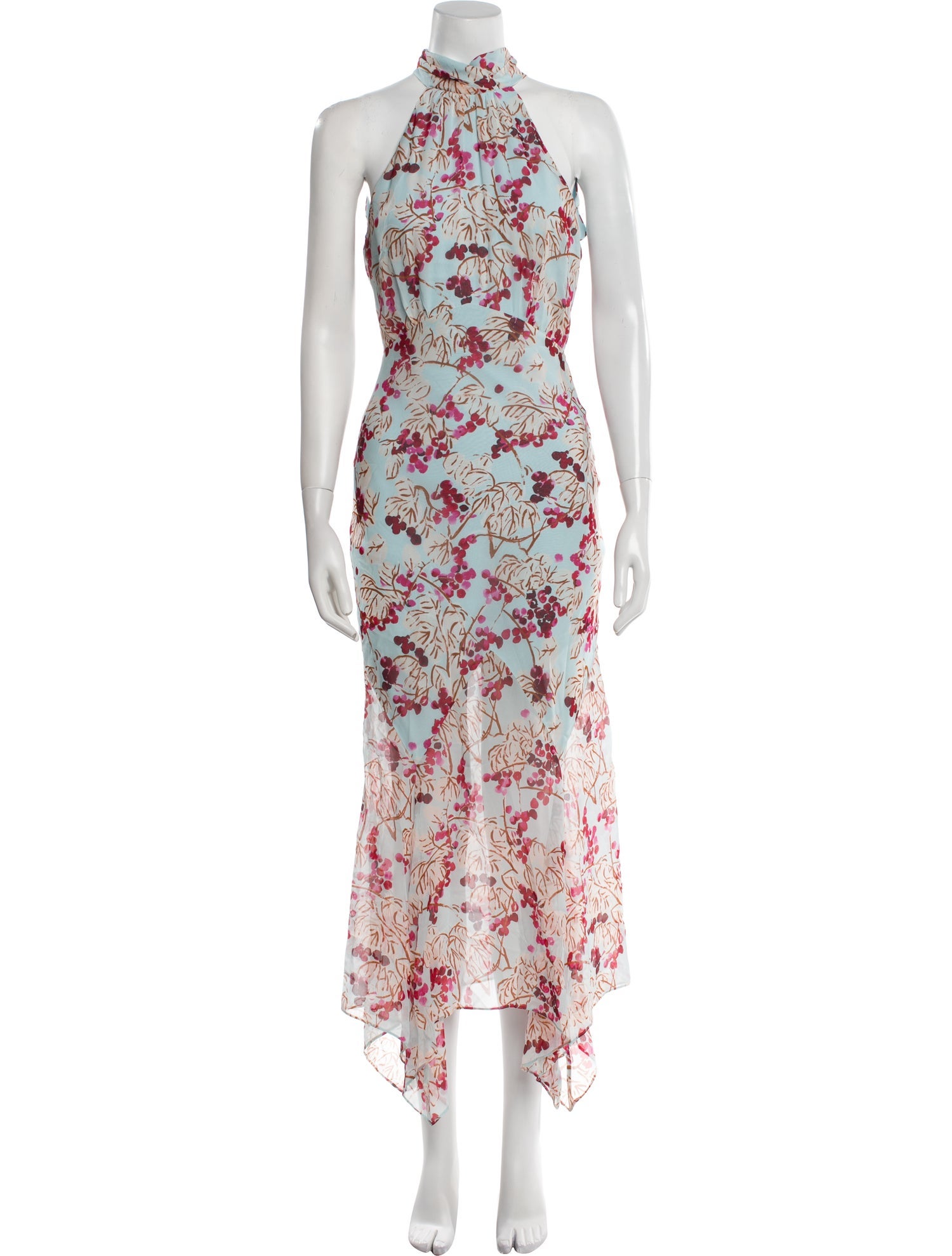 Saloni Silk Long Dress w/ Tags