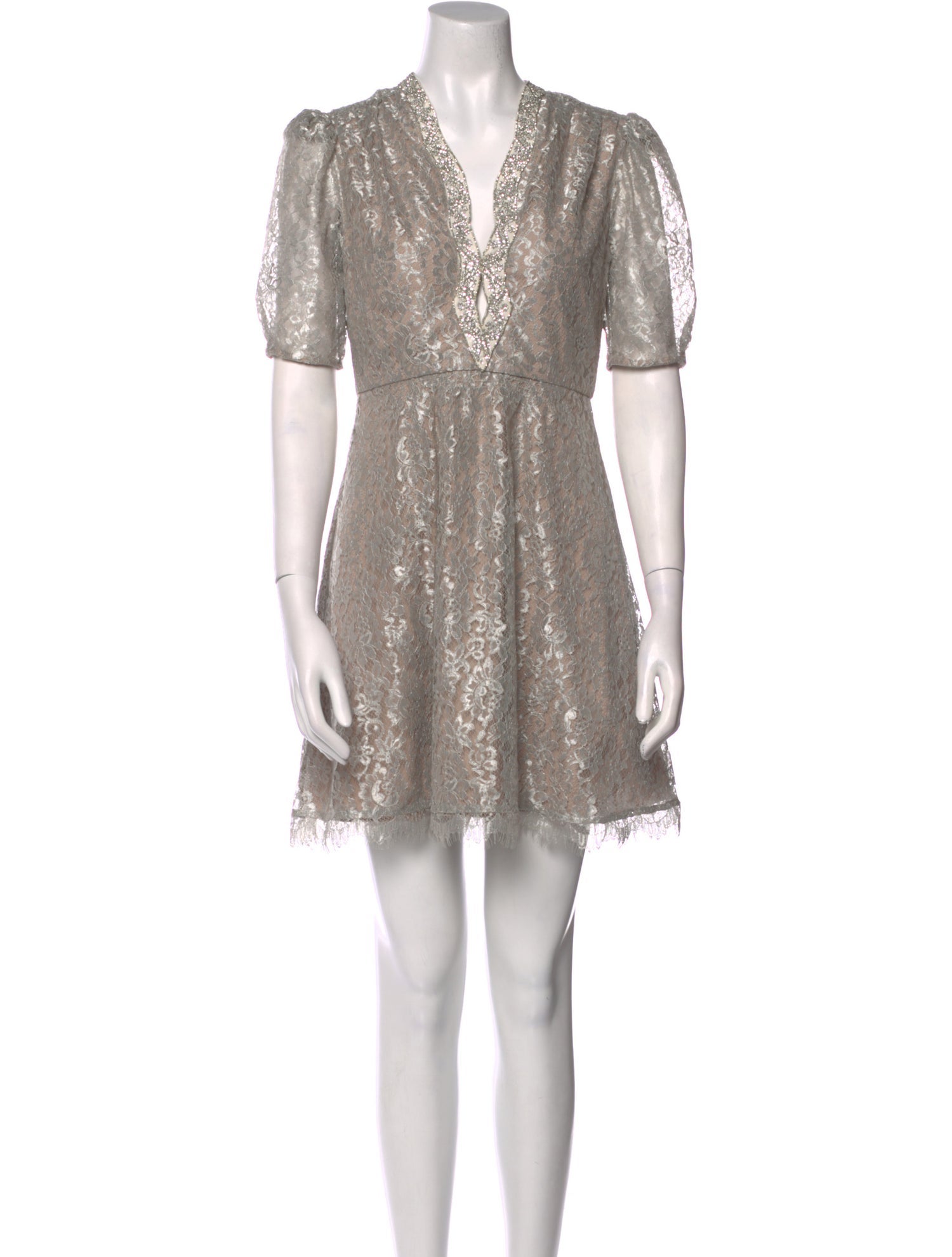 Saloni Nylon Mini Dress w/ Tags