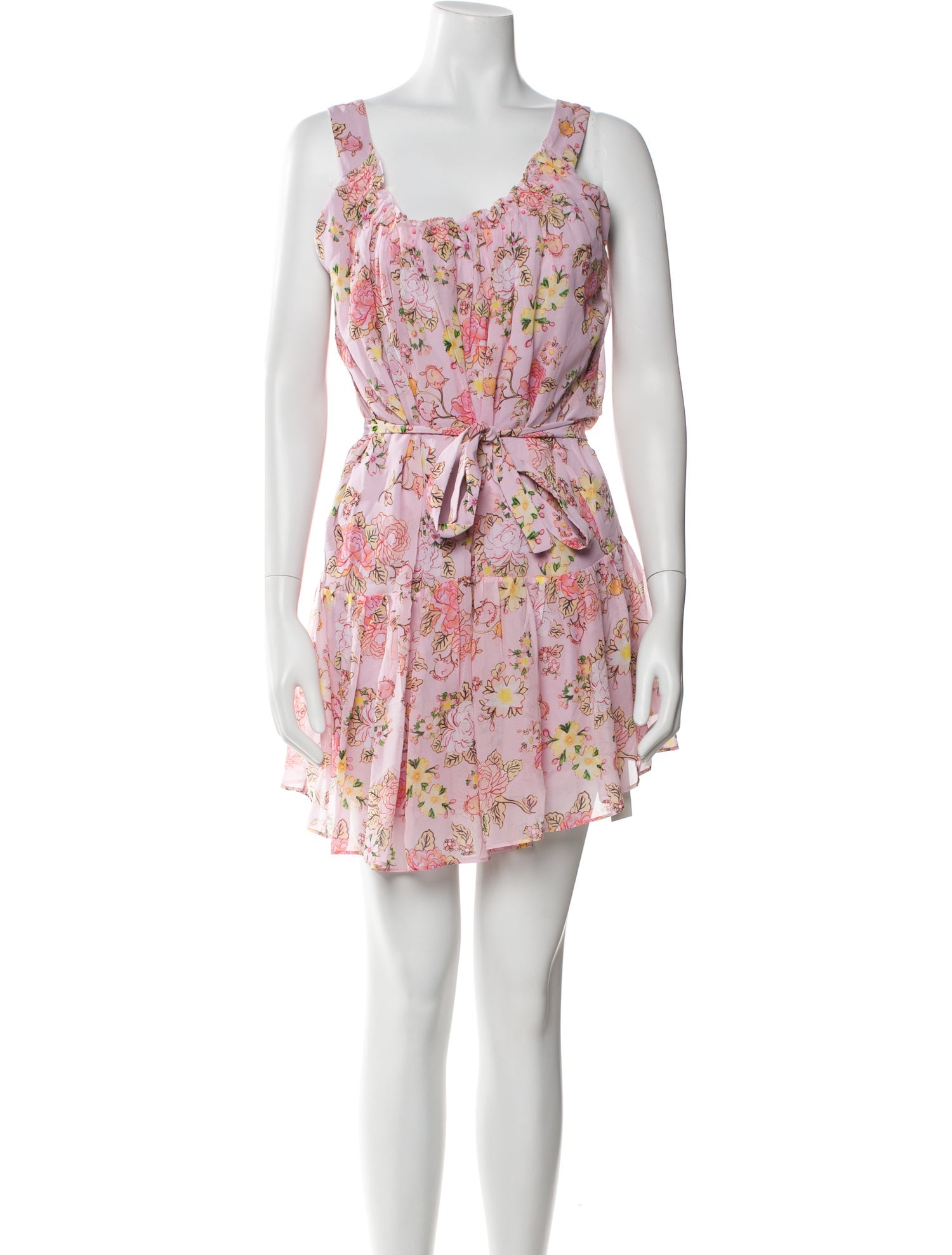 Saloni Silk Mini Dress