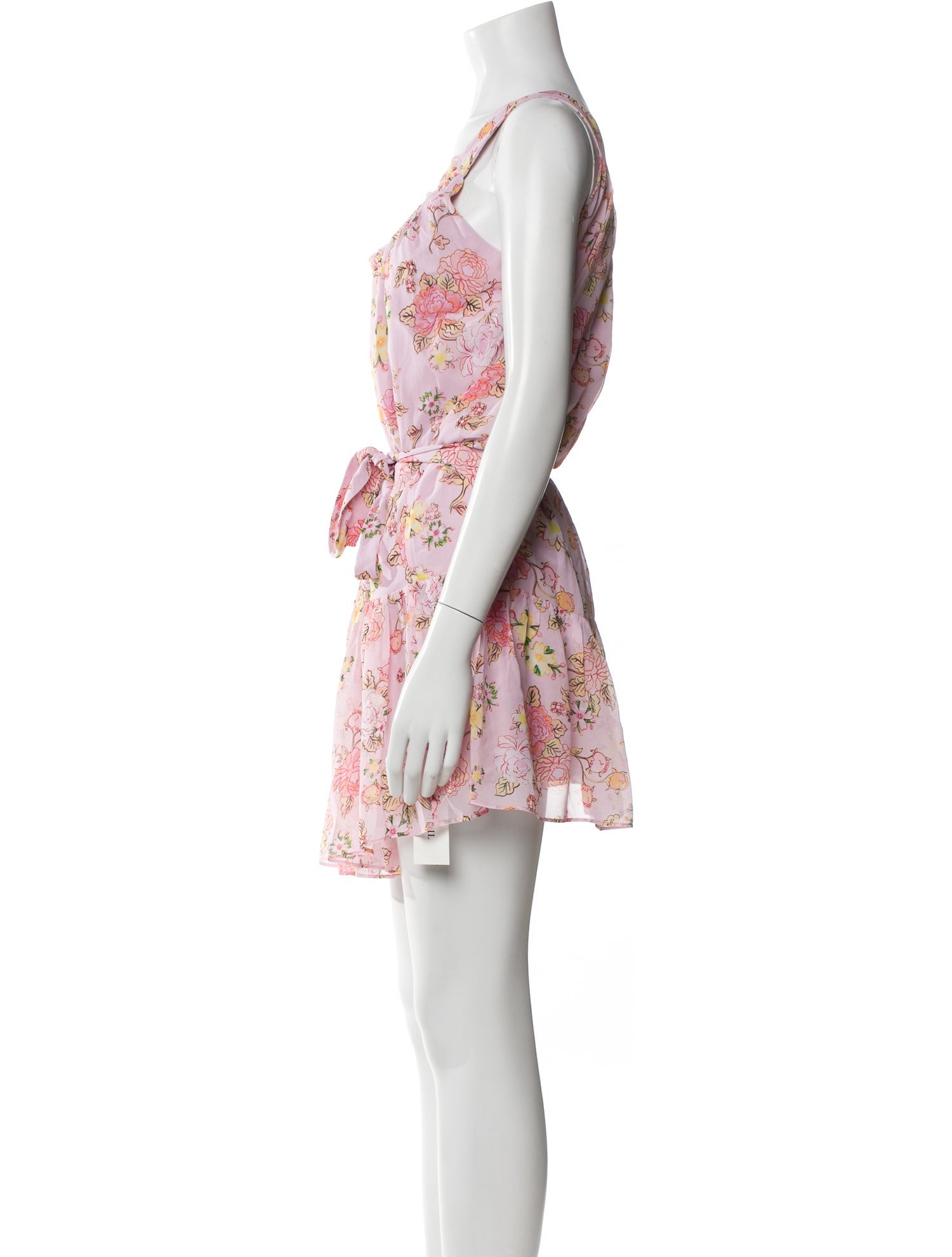 Saloni Silk Mini Dress