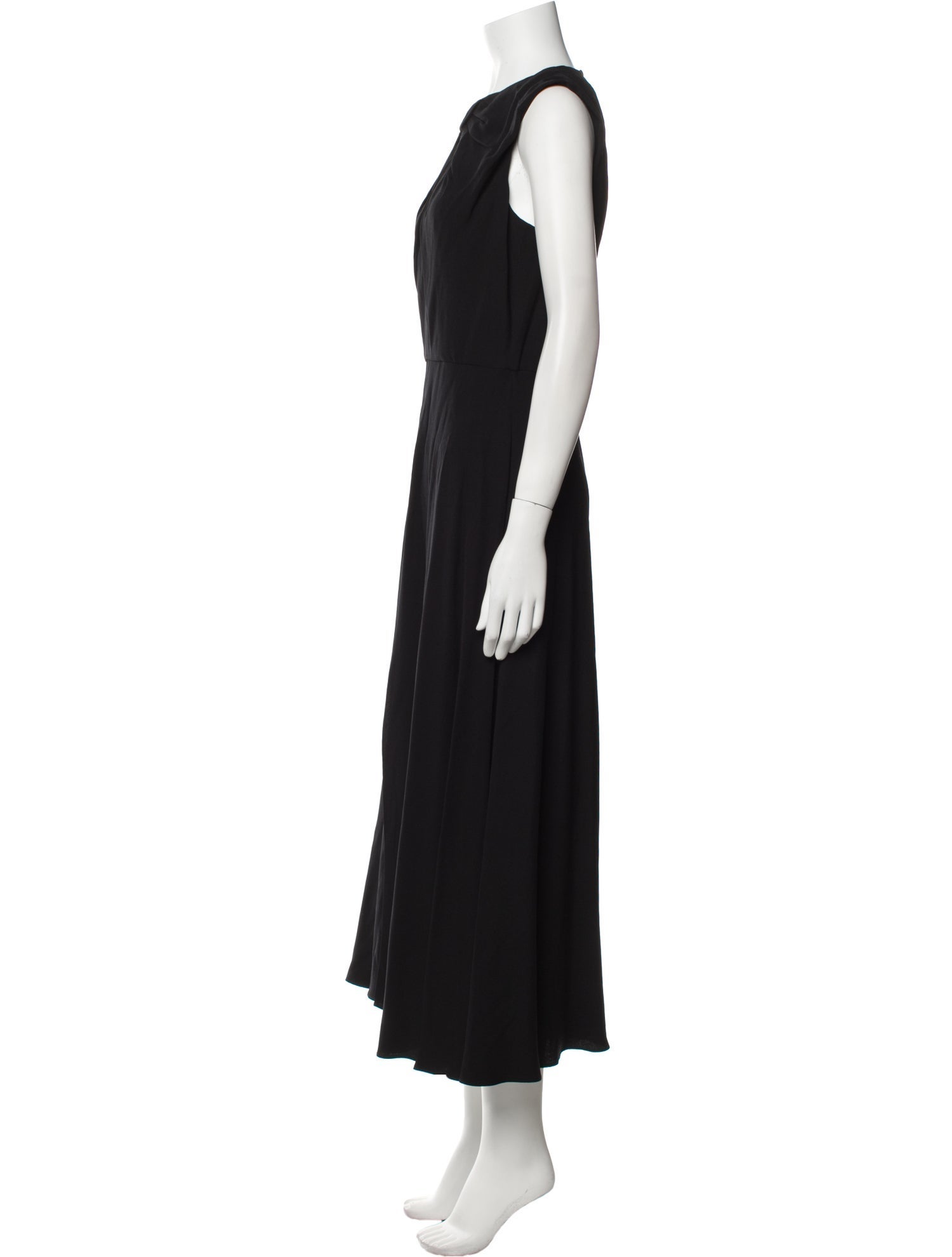 Saloni Crew Neck Long Dress w/ Tags