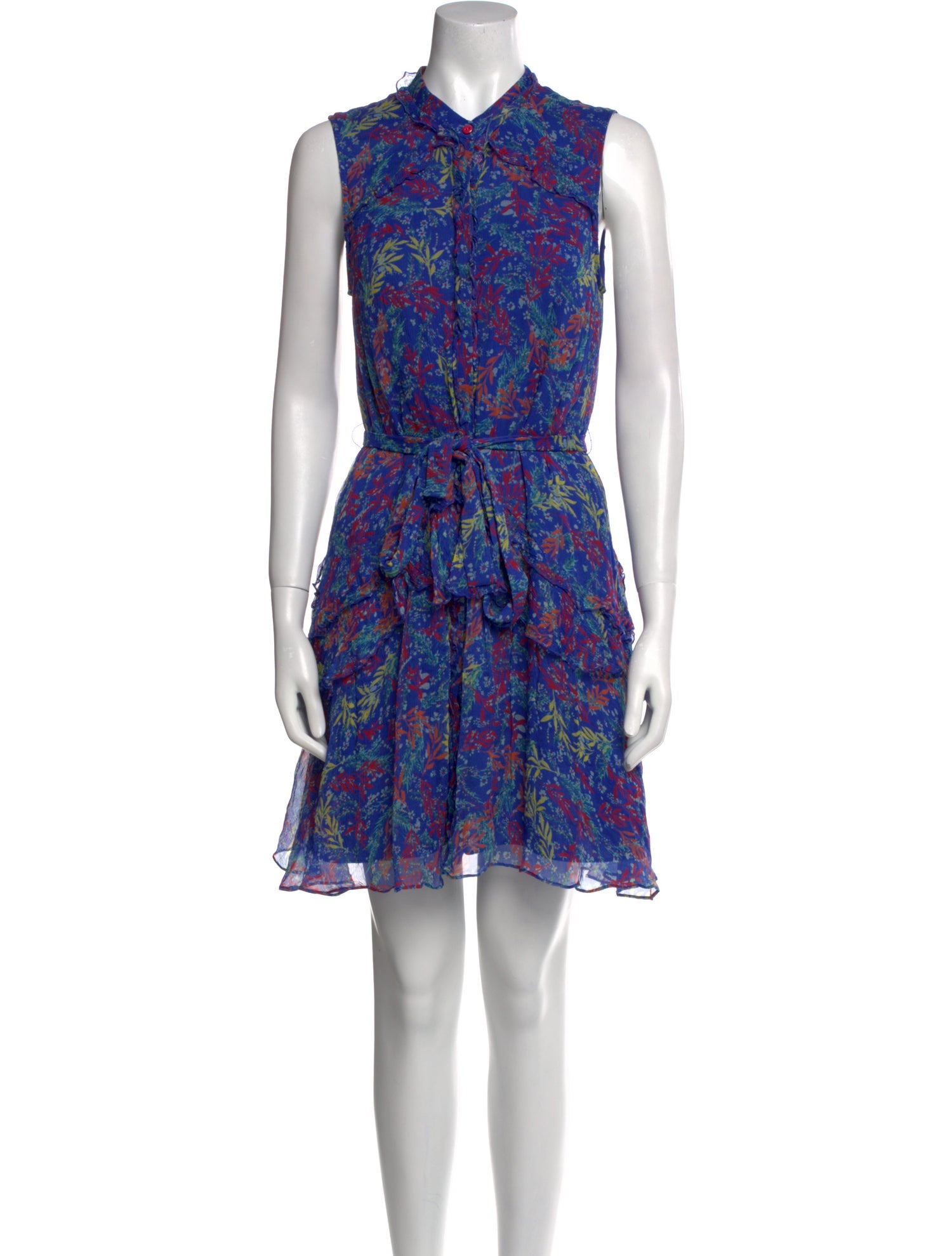 Saloni Silk Mini Dress