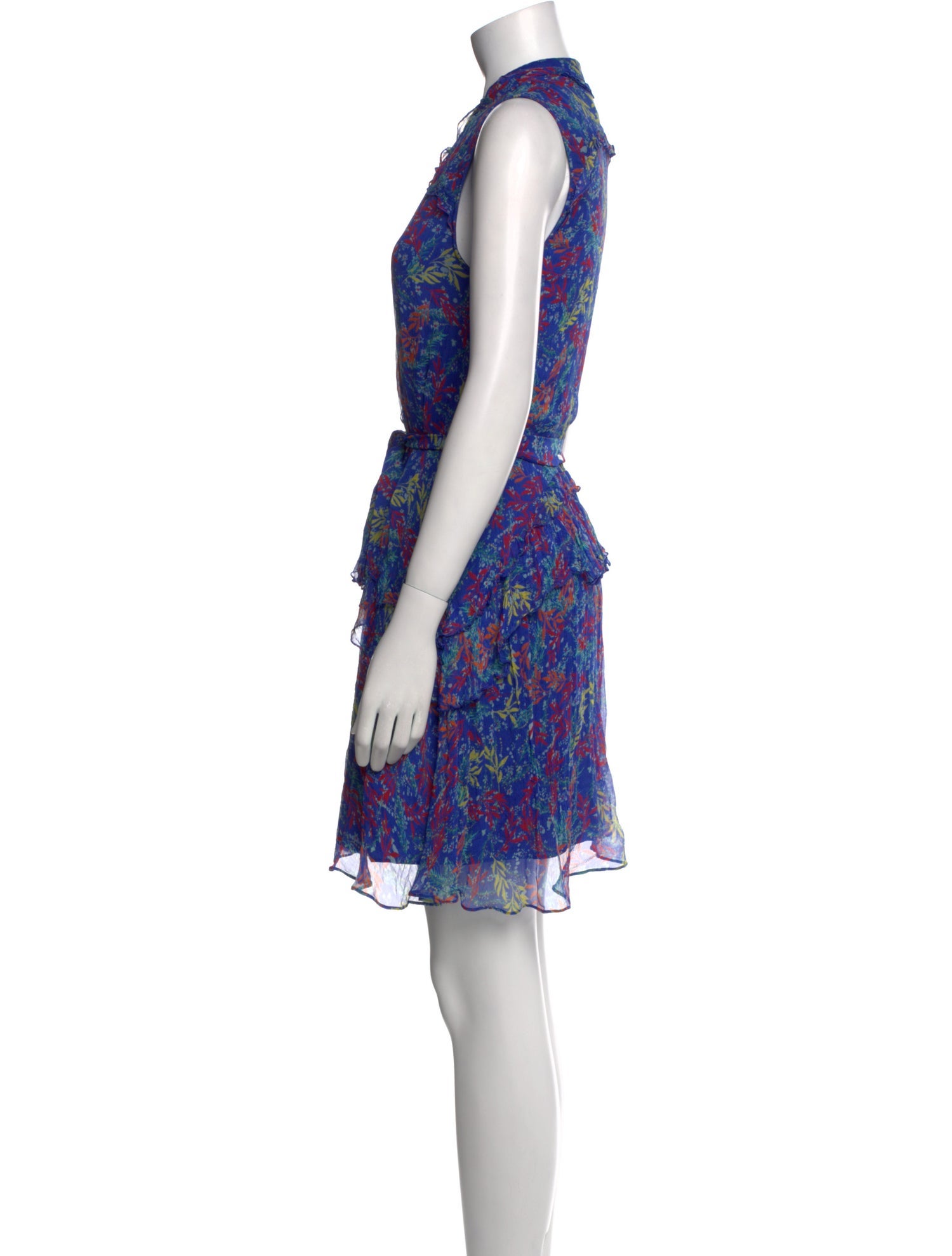 Saloni Silk Mini Dress