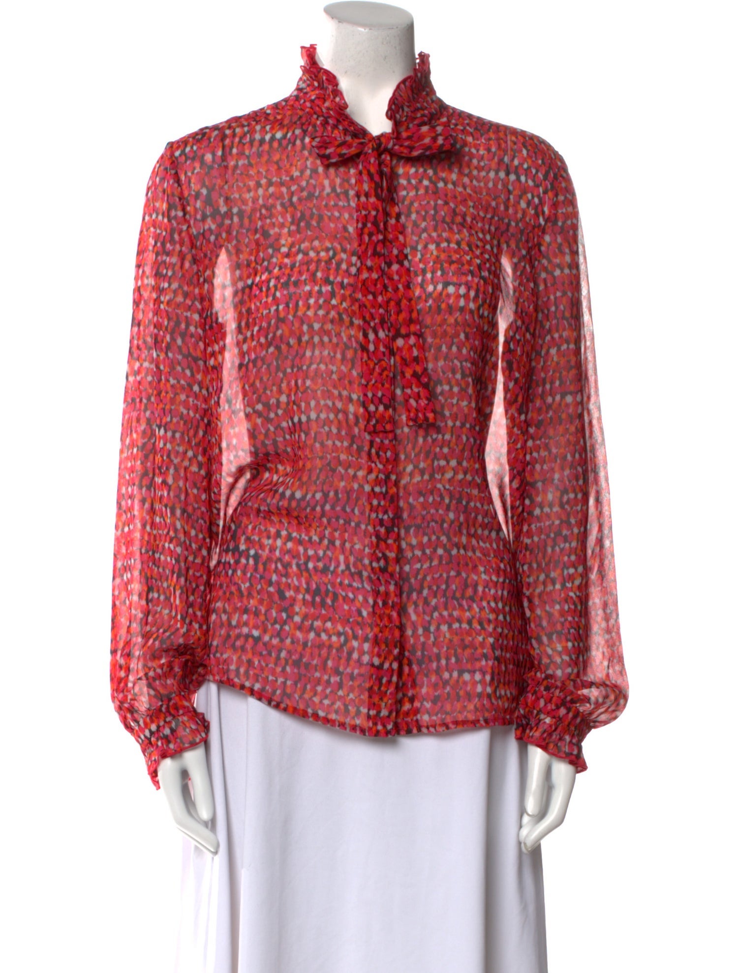 Saloni Silk Printed Blouse