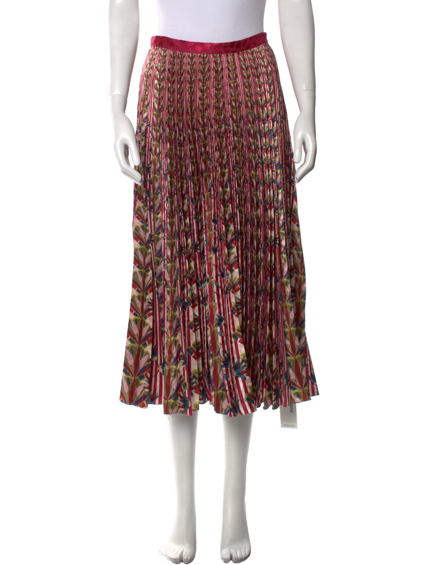 Saloni Printed Midi Length Skirt