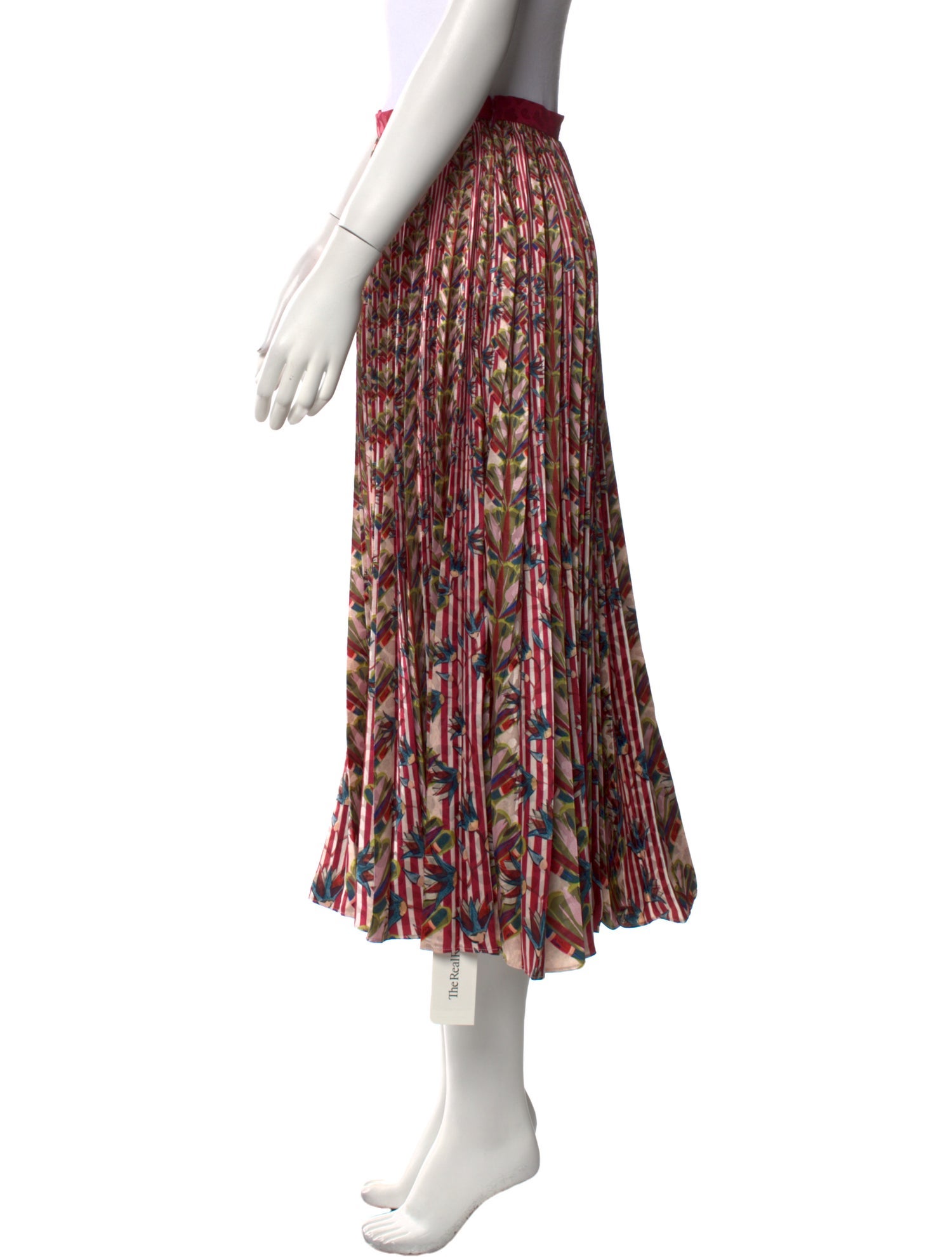 Saloni Printed Midi Length Skirt