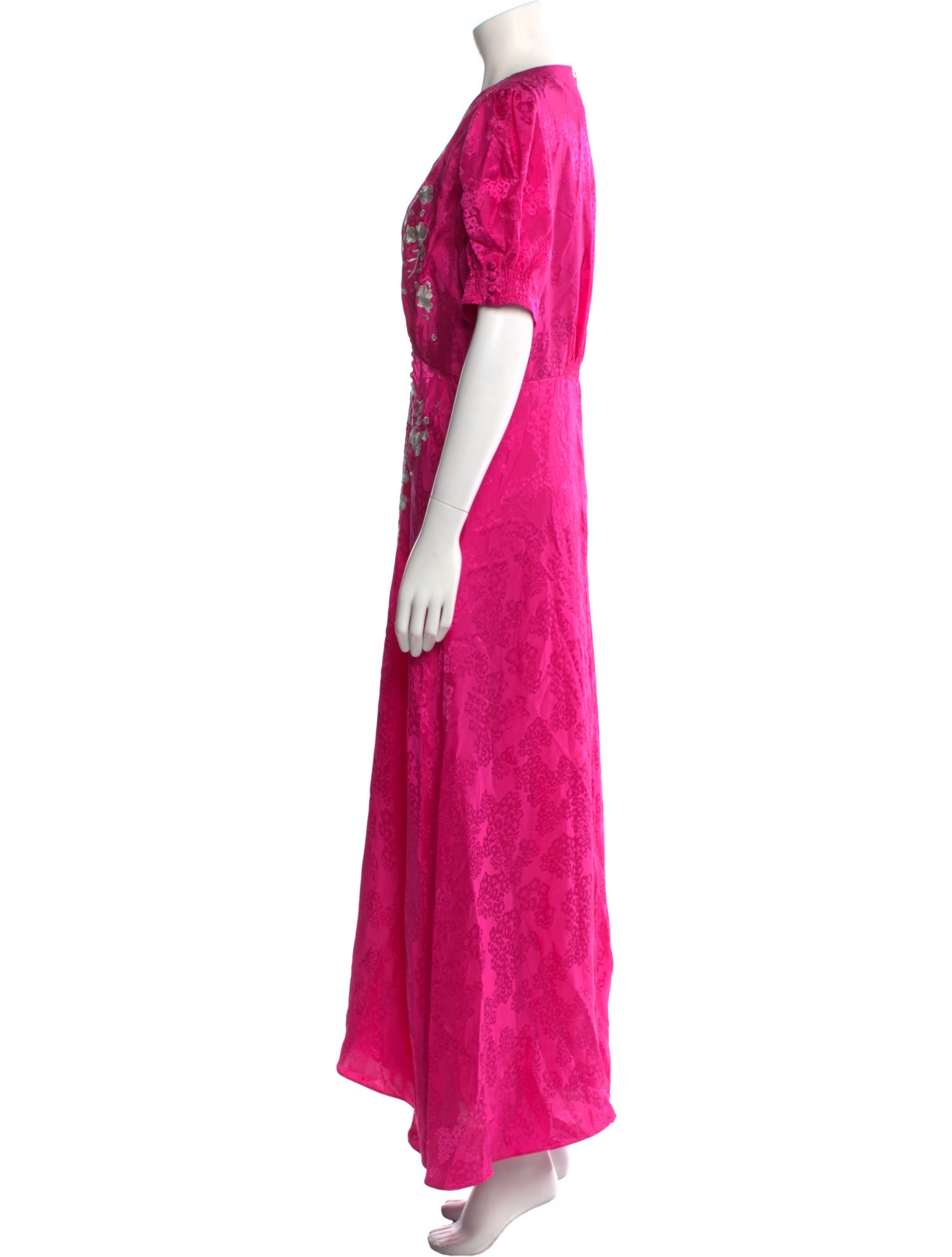 Saloni Silk Long Dress