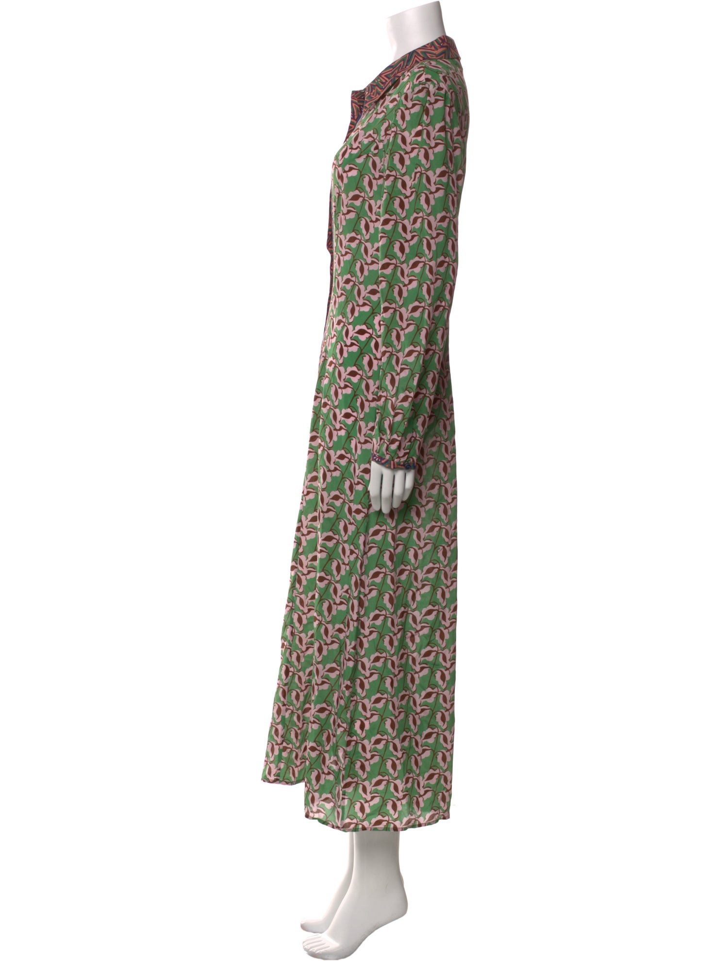 Saloni Silk Long Dress