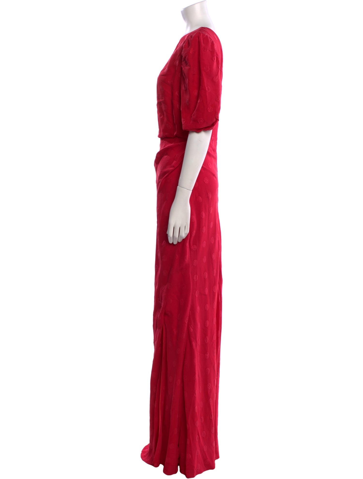 Saloni Silk Long Dress