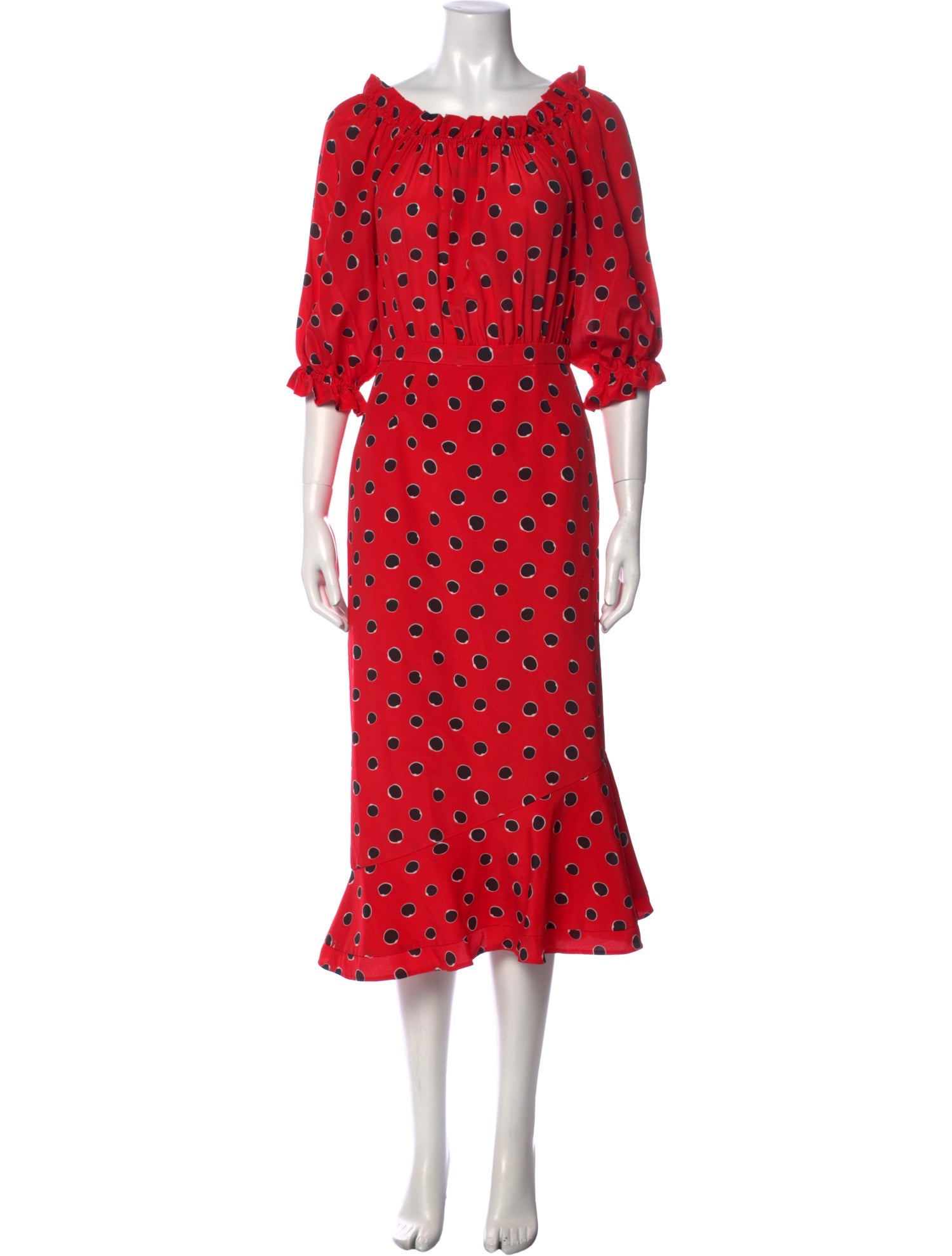 Saloni Silk Long Dress