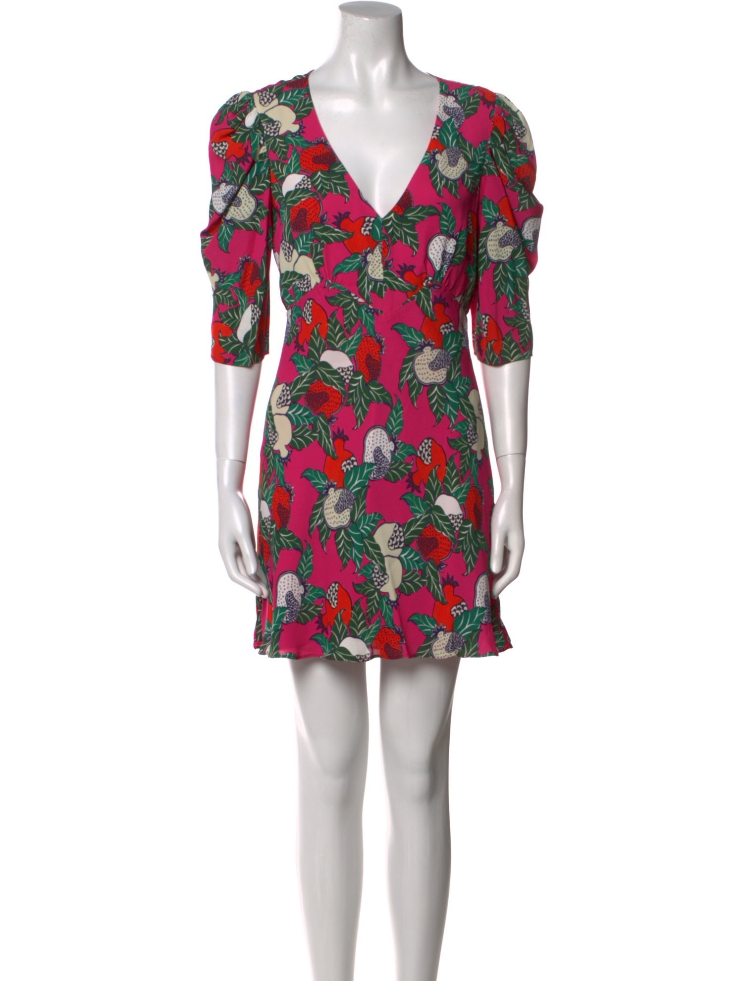 Saloni Printed Mini Dress