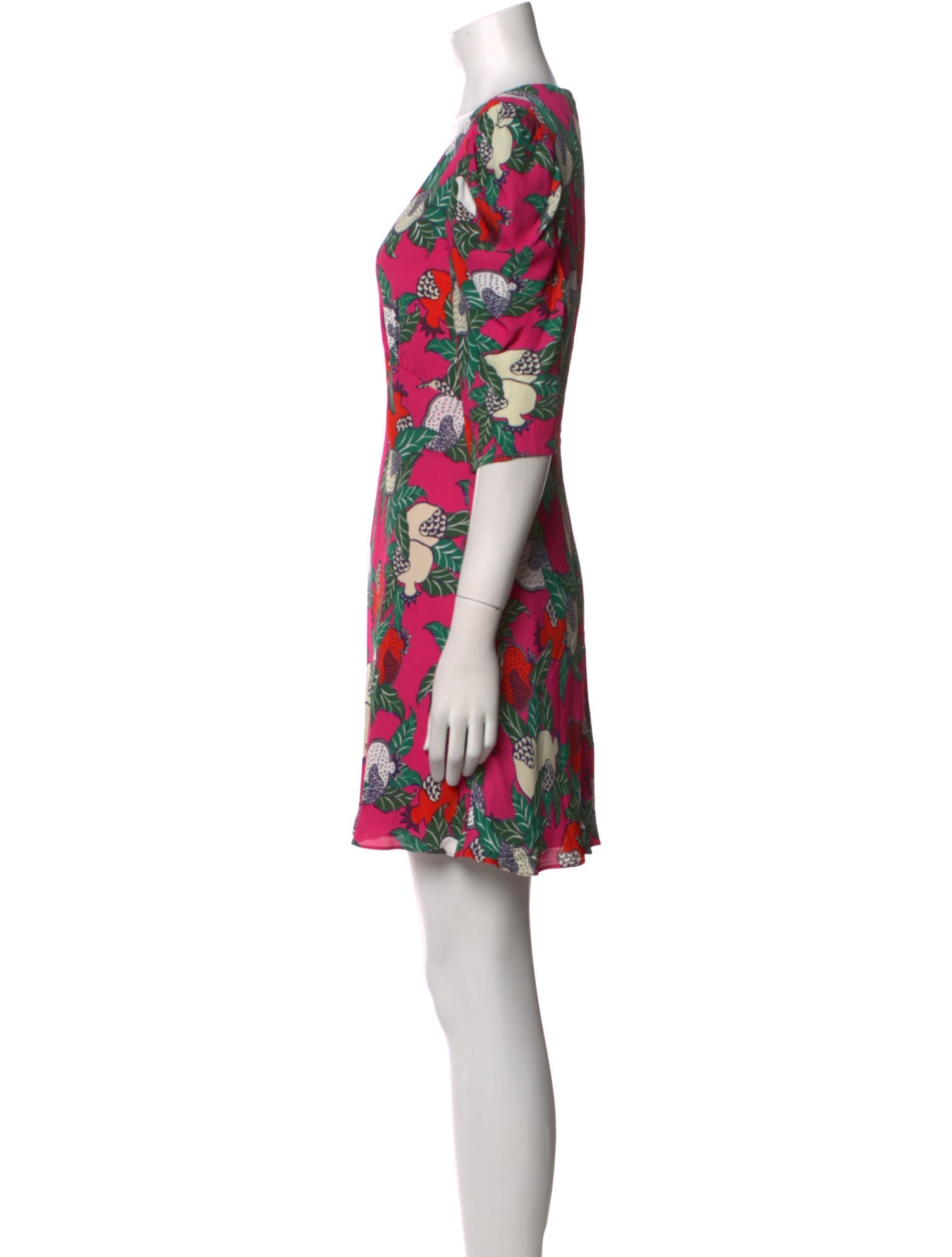 Saloni Printed Mini Dress