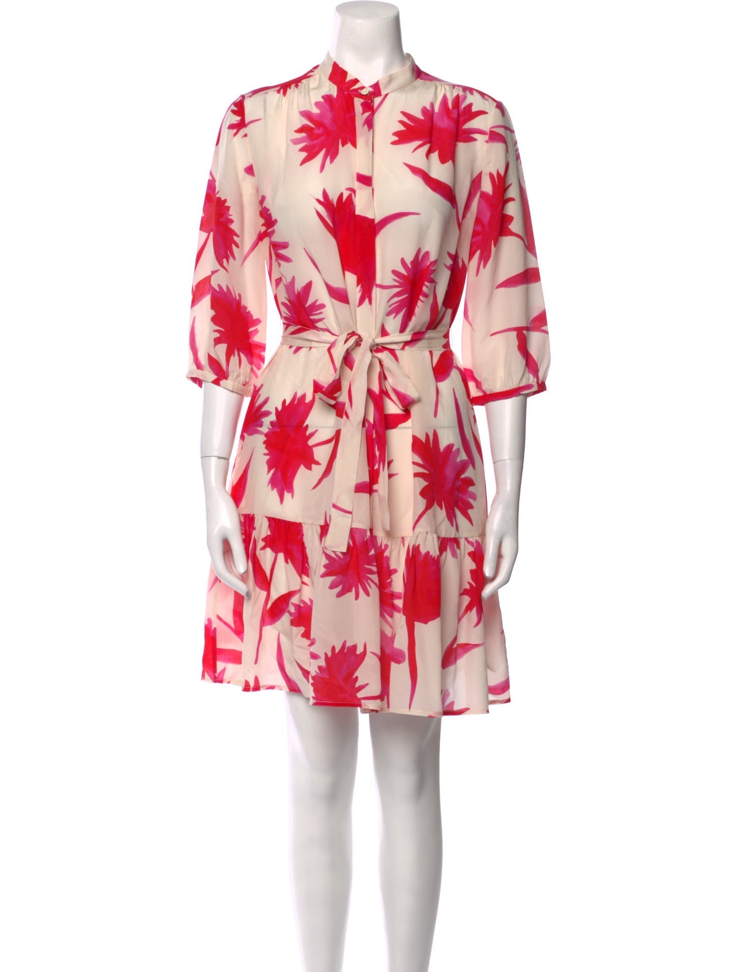 Saloni Silk Knee-Length Dress