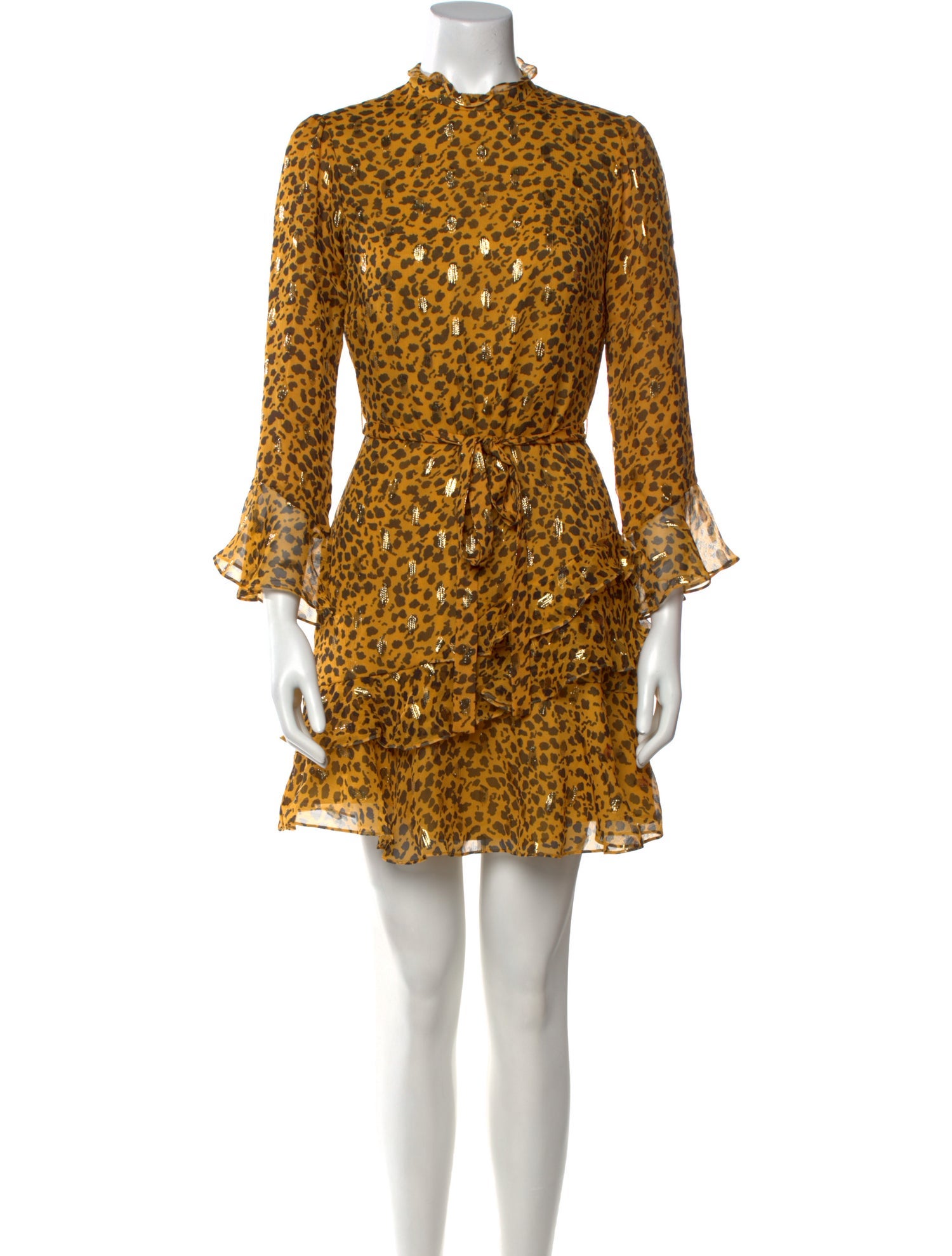 Saloni Silk Mini Dress