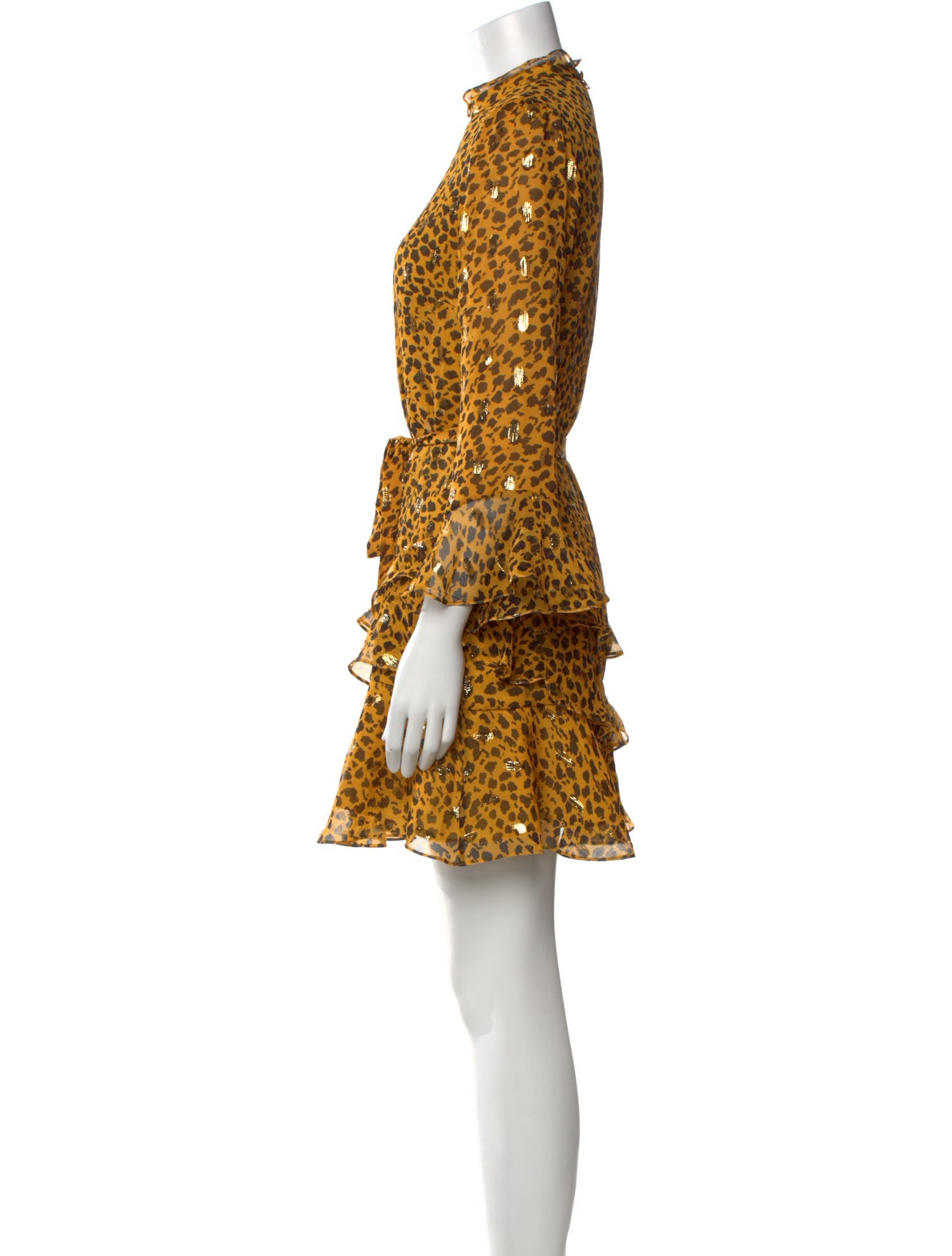 Saloni Silk Mini Dress