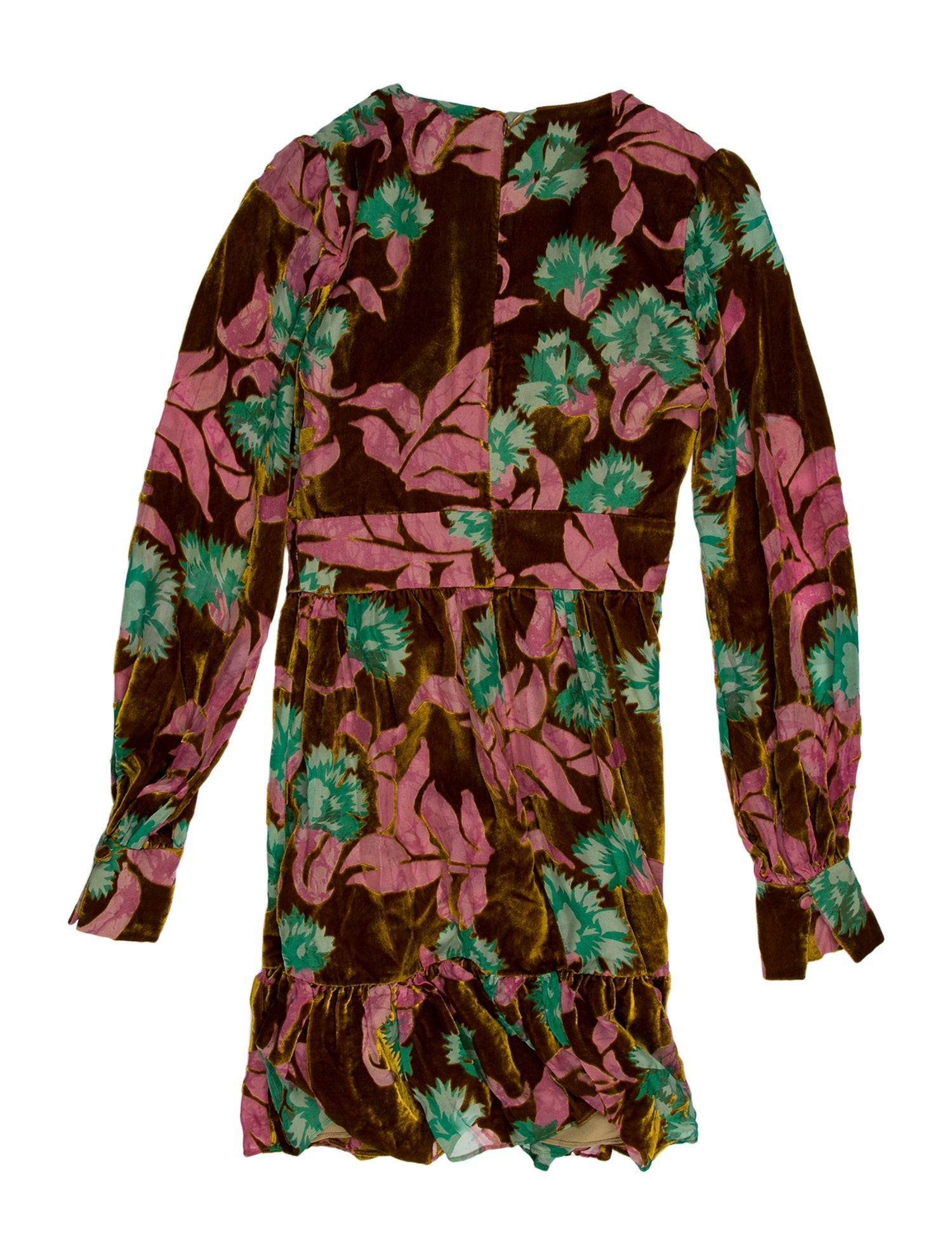 Saloni Floral Print Mini Dress w/ Tags