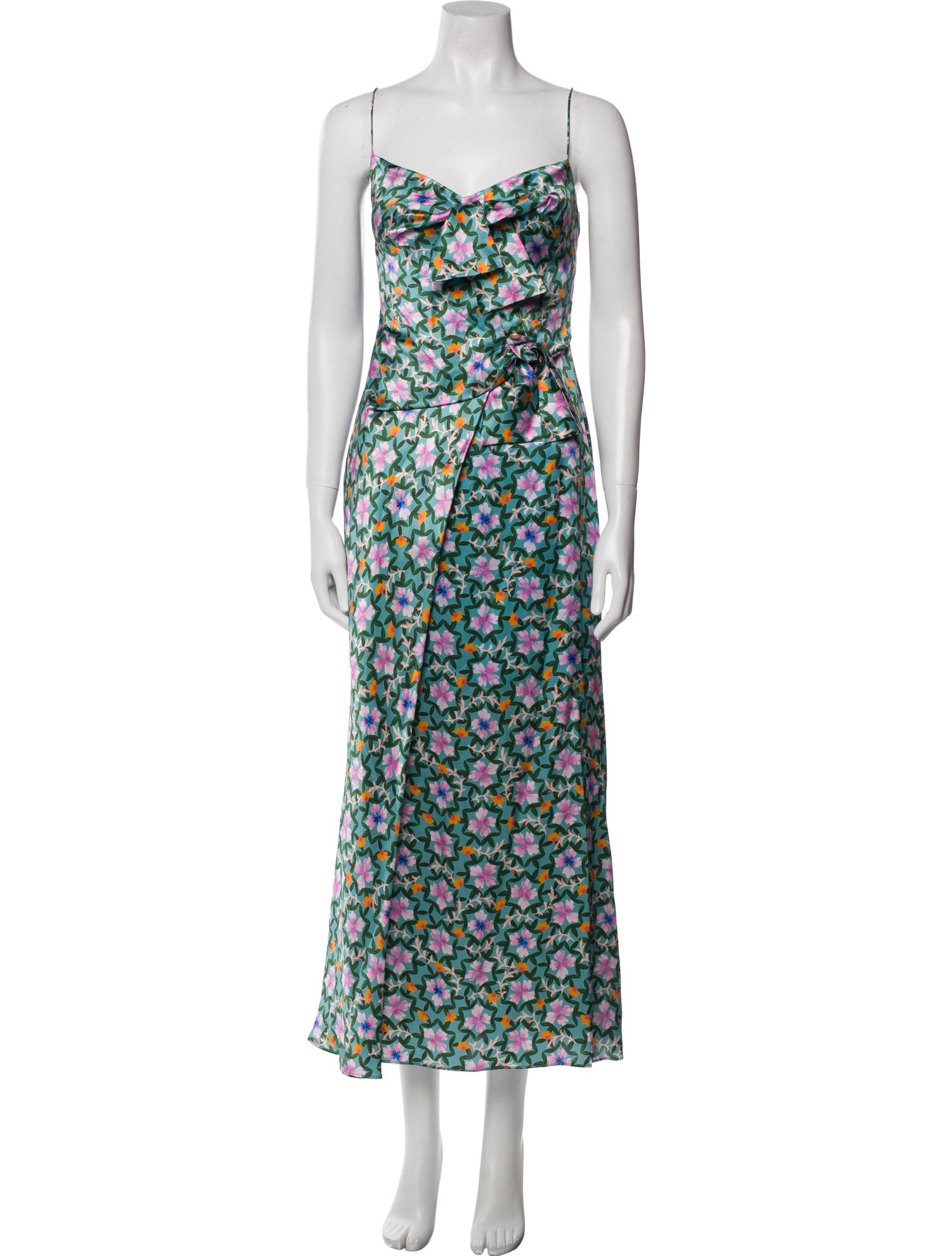 Saloni Silk Long Dress