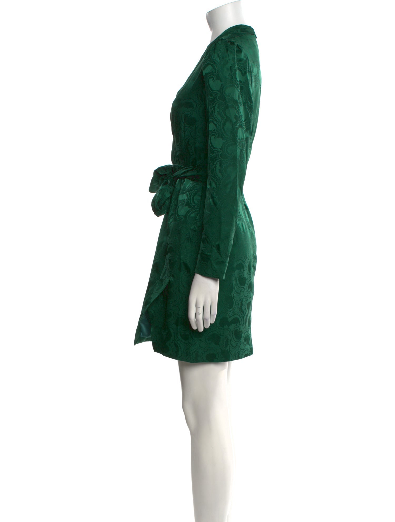 Saloni Silk Mini Dress