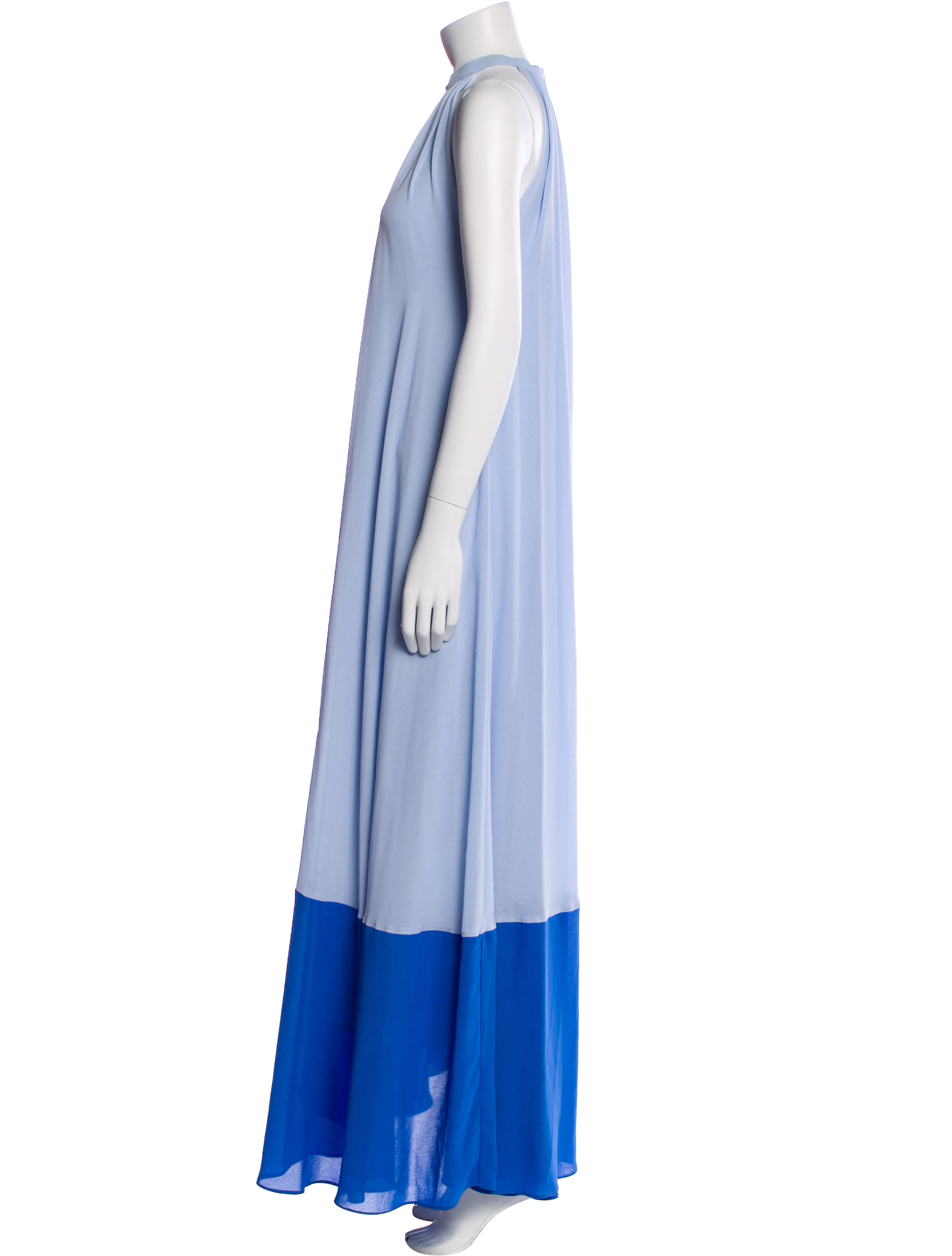 Saloni Halterneck Long Dress