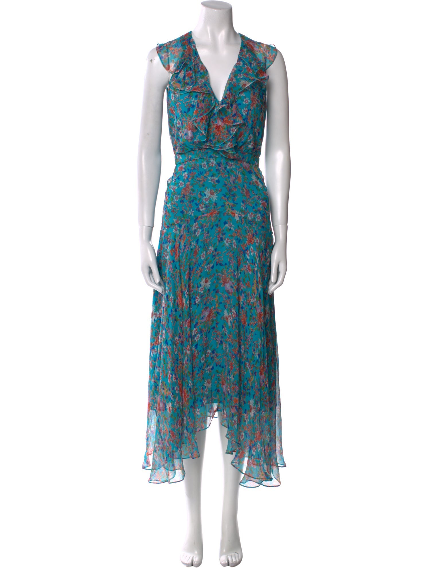 Saloni Silk Long Dress