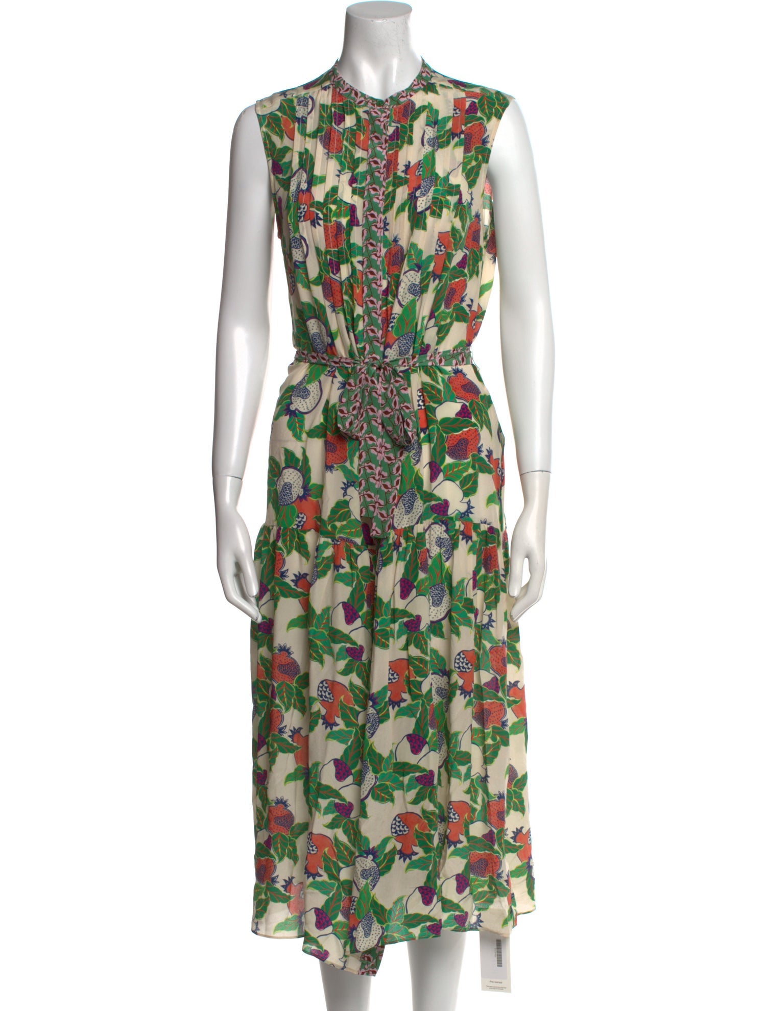 Saloni Silk Midi Length Dress