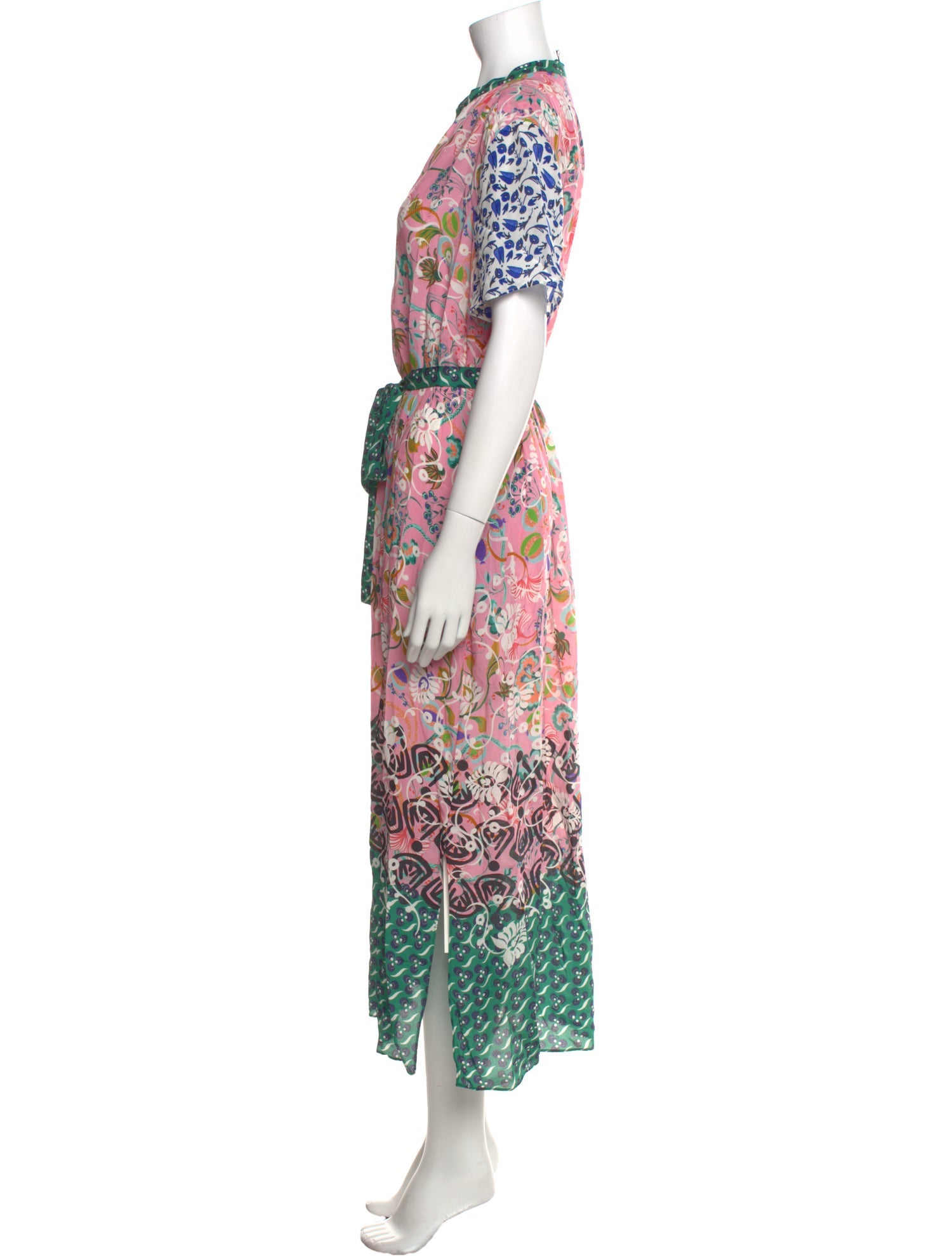 Saloni Silk Long Dress