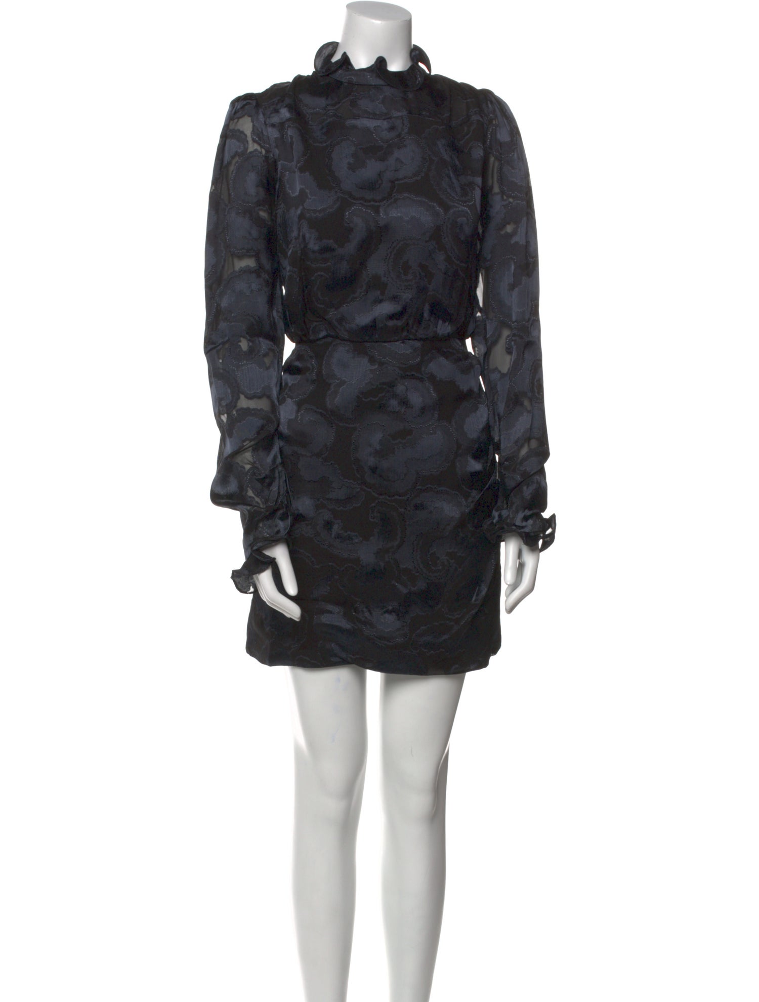 Saloni Silk Mini Dress w/ Tags