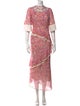 Saloni Silk Long Dress