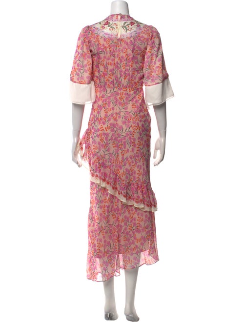 Saloni Silk Long Dress