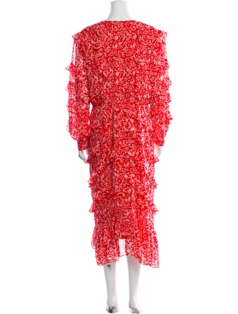 Saloni Silk Long Dress