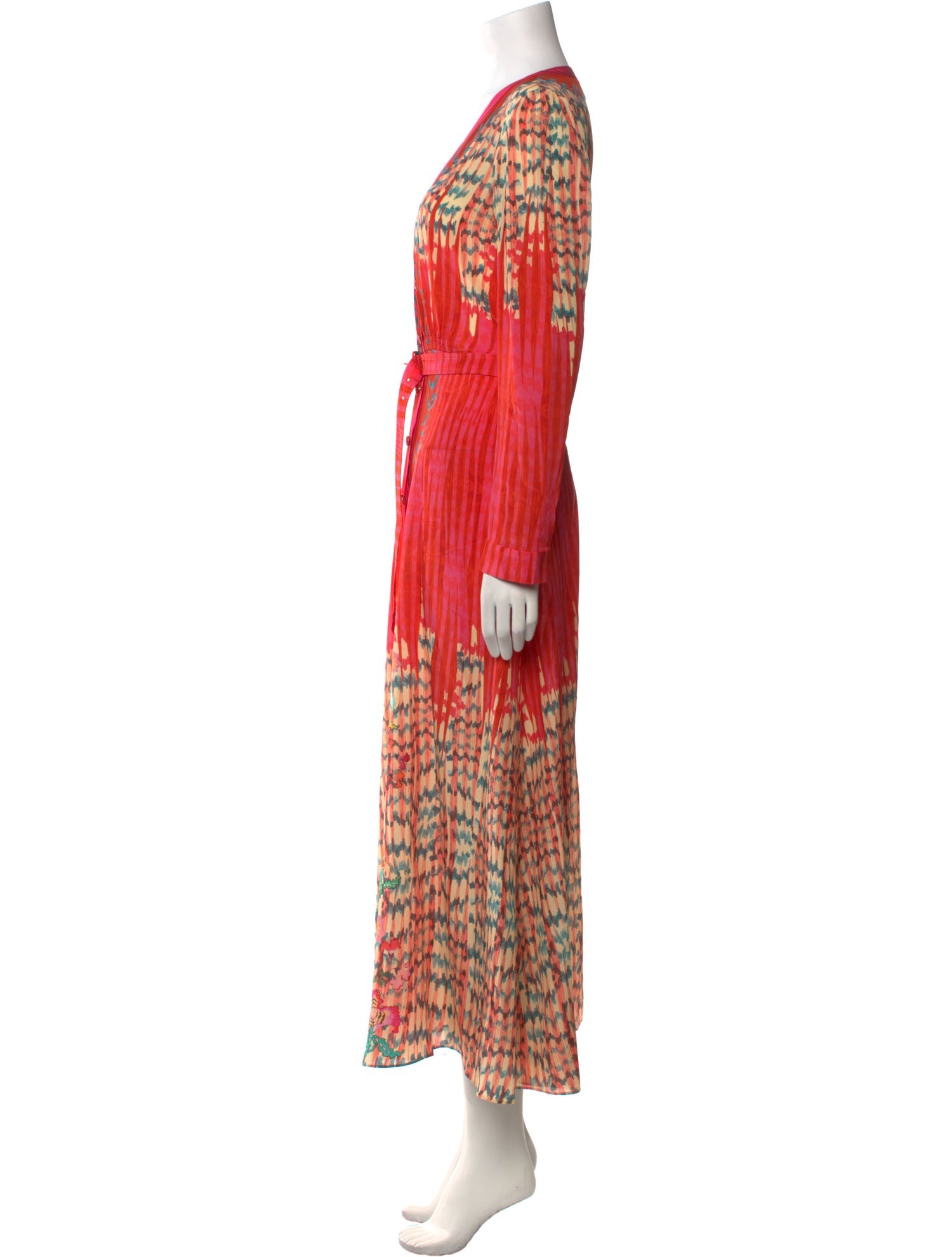 Saloni Silk Long Dress
