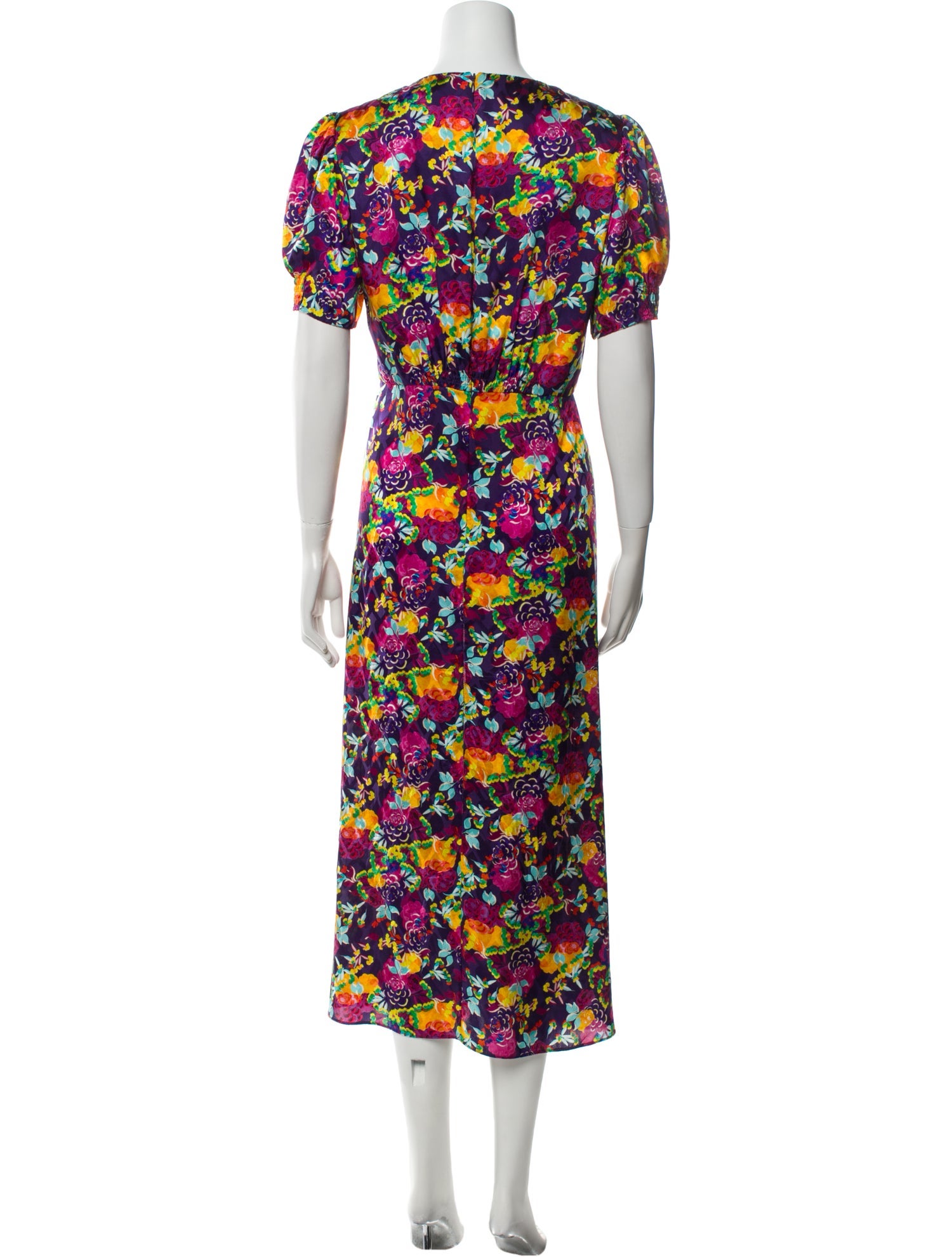 Saloni Silk Long Dress