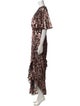 Saloni Silk Long Dress