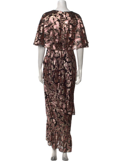 Saloni Silk Long Dress