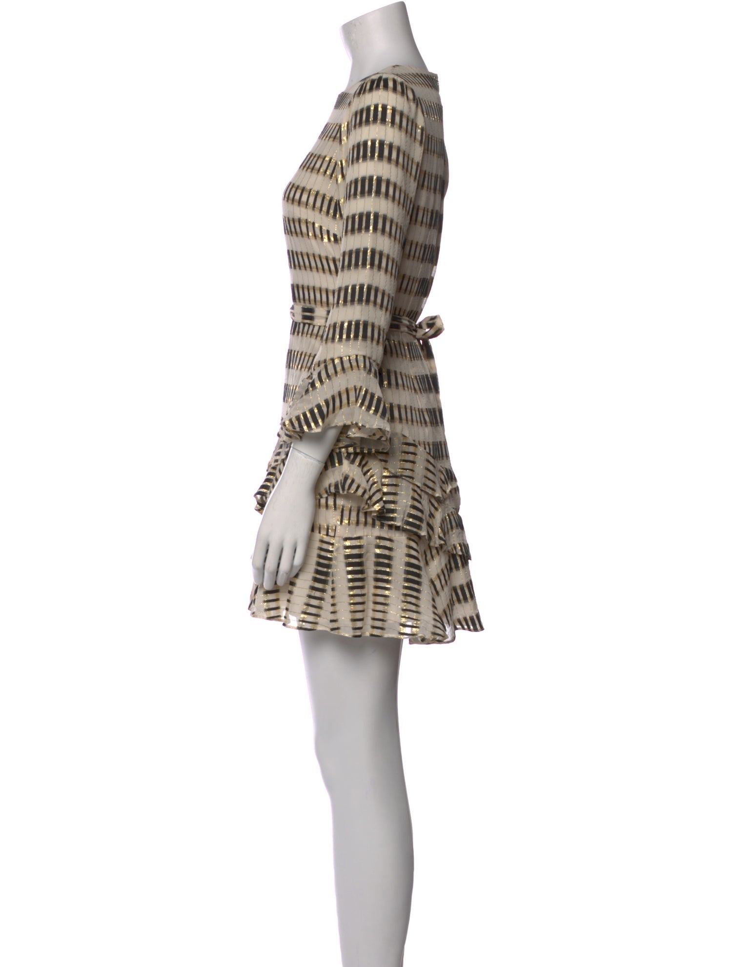 Saloni Silk Mini Dress