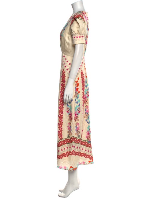 Saloni Silk Long Dress