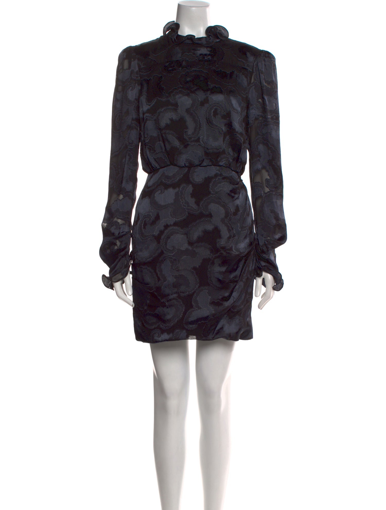 Saloni Printed Mini Dress