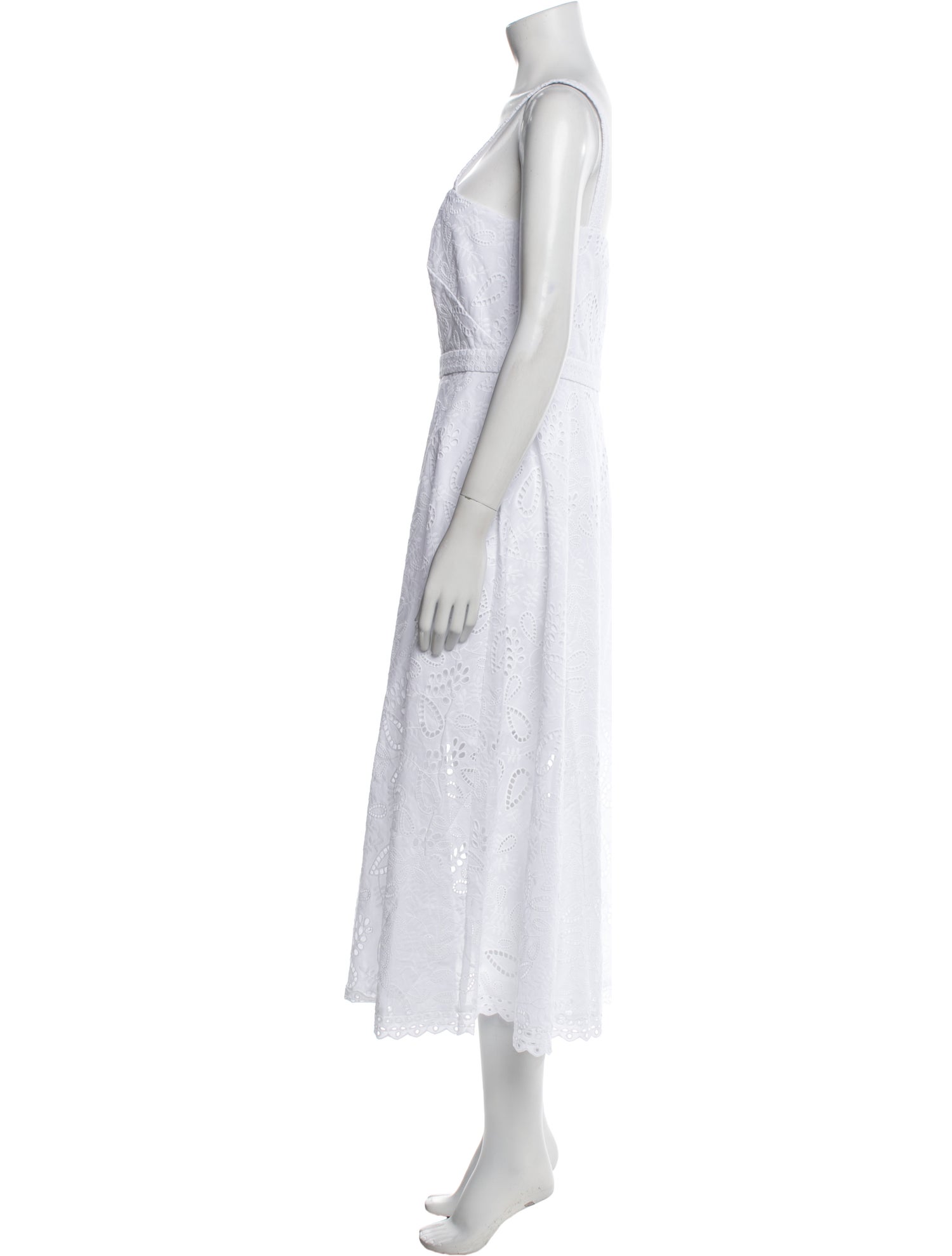 Saloni Square Neckline Long Dress w/ Tags