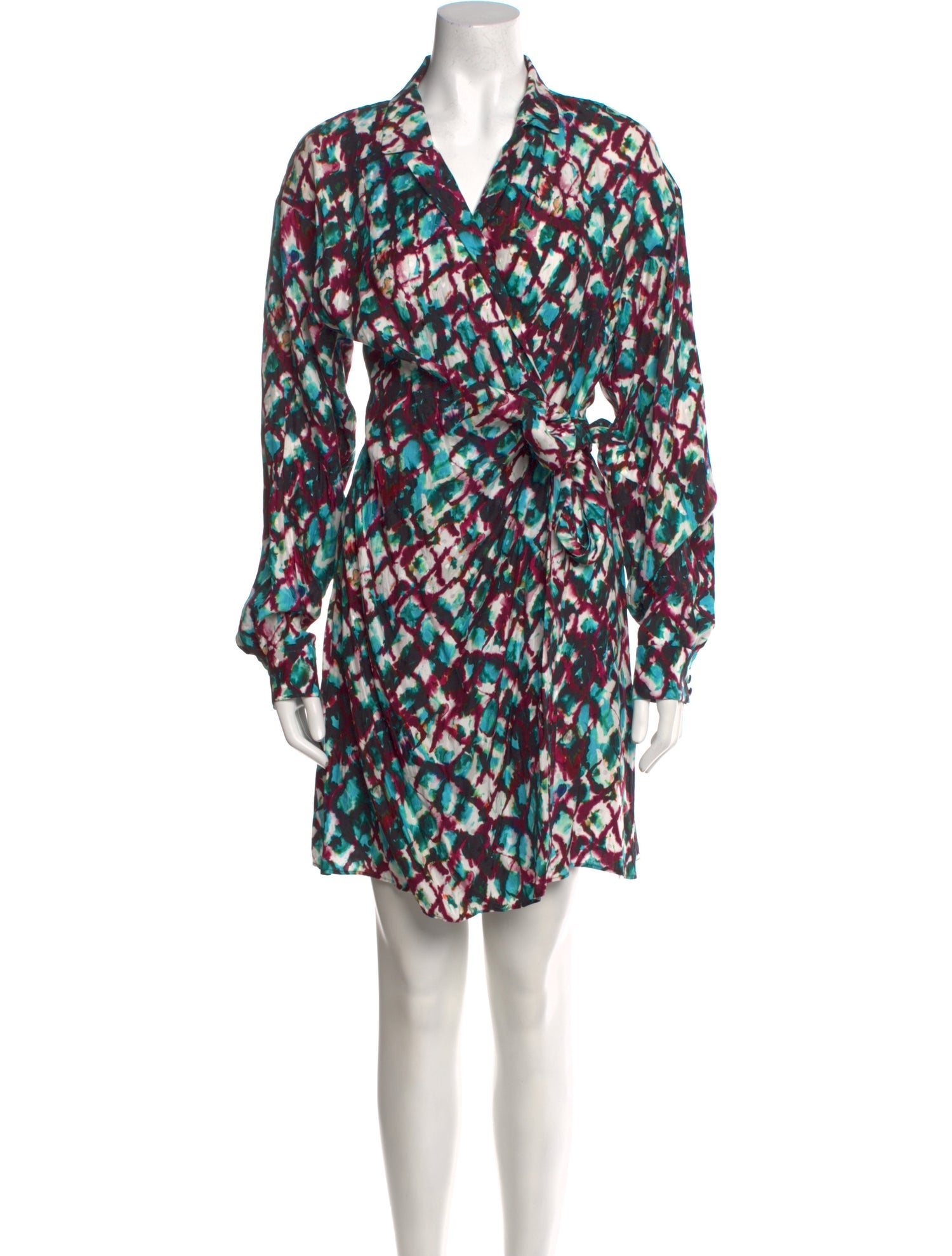 Saloni Silk Knee-Length Dress