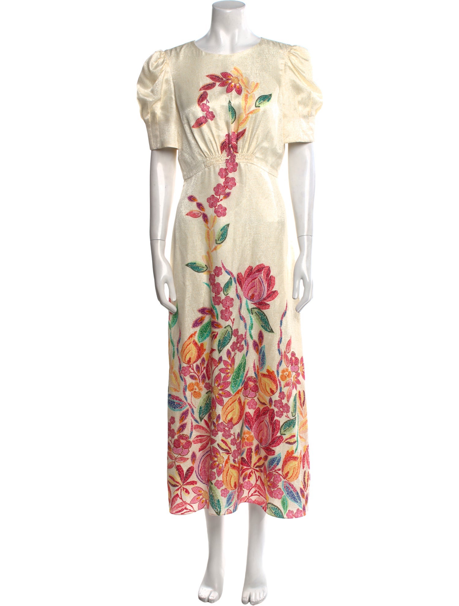 Saloni Silk Long Dress