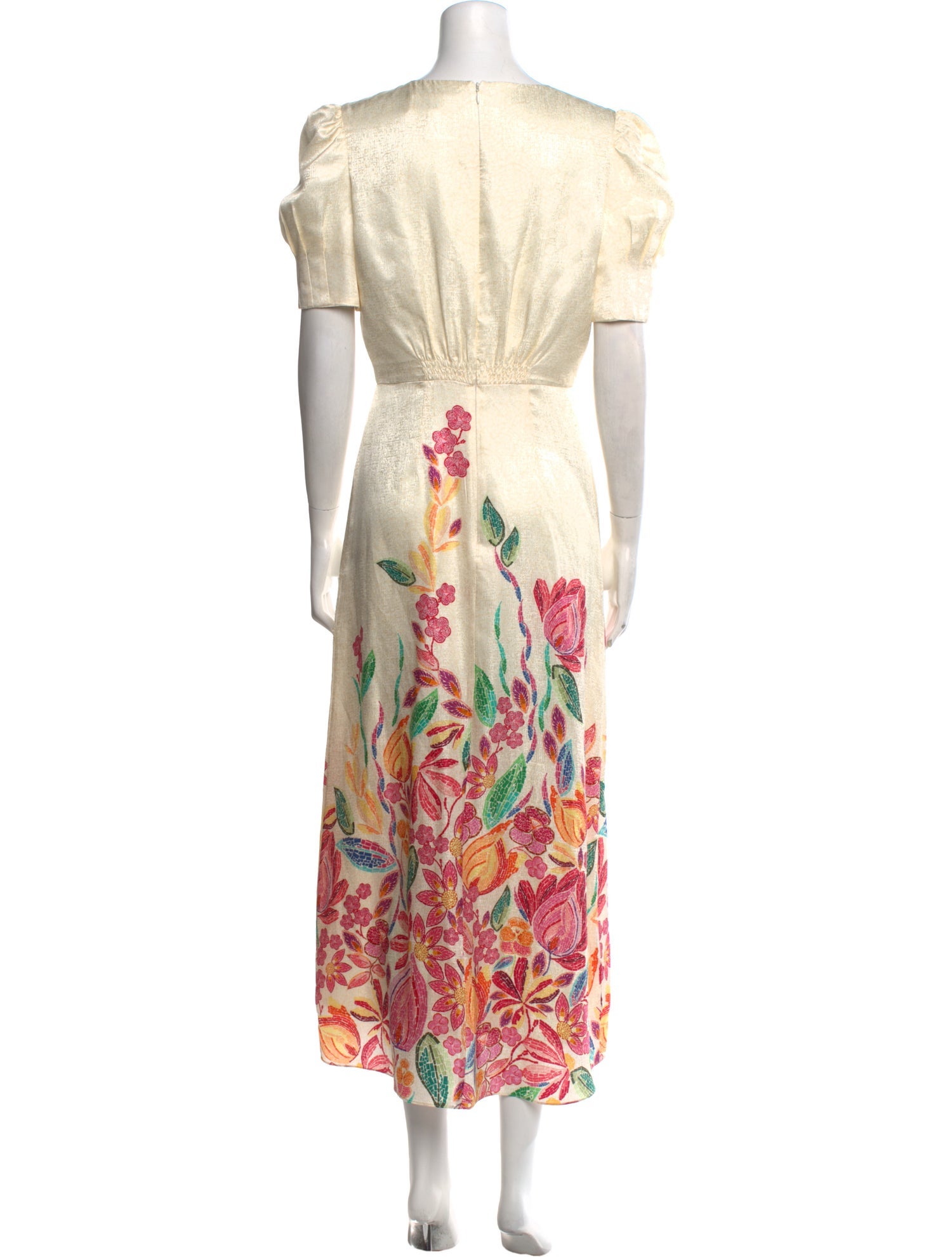 Saloni Silk Long Dress