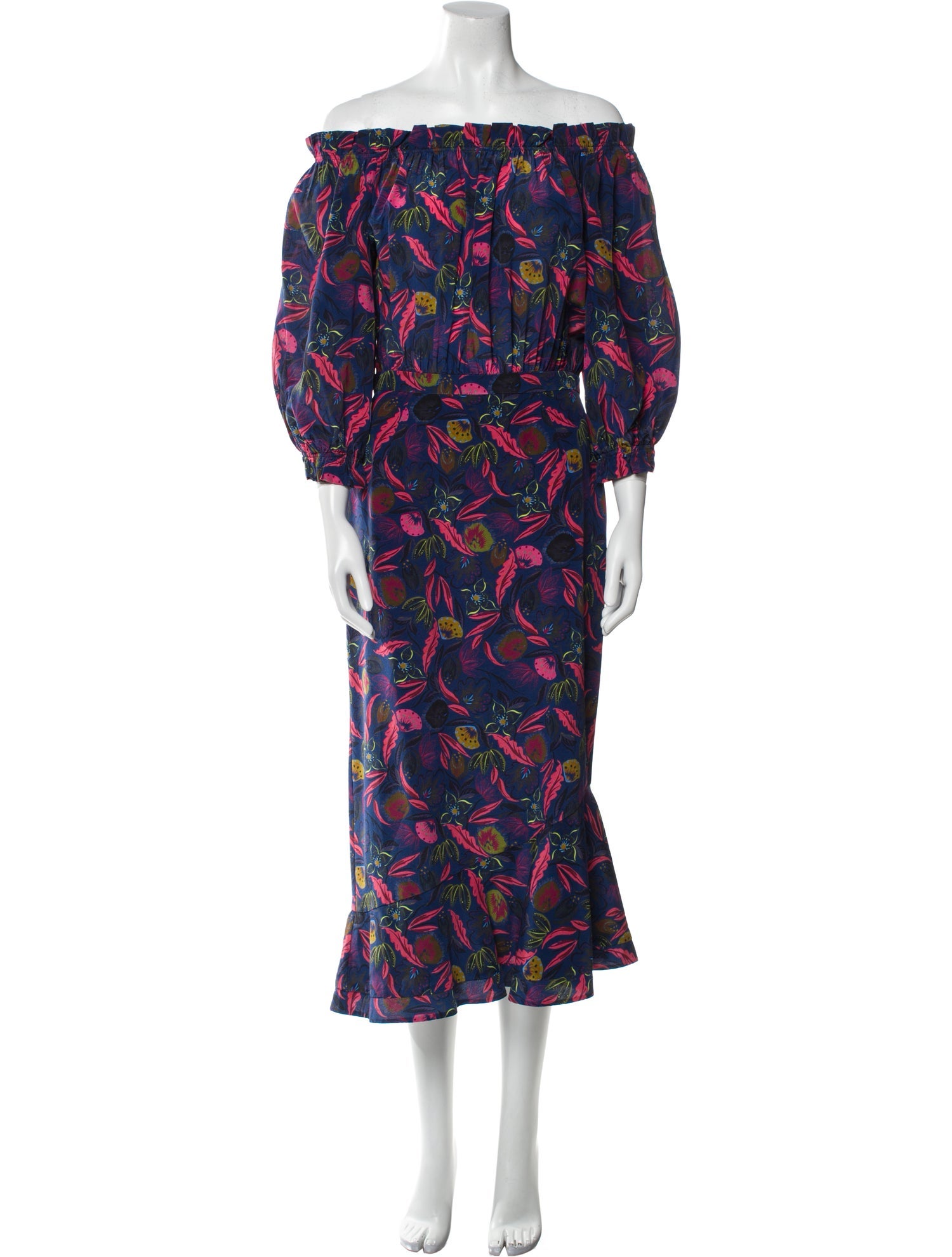 Saloni Silk Long Dress