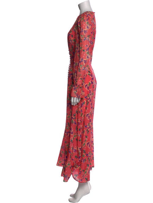 Saloni Silk Long Dress