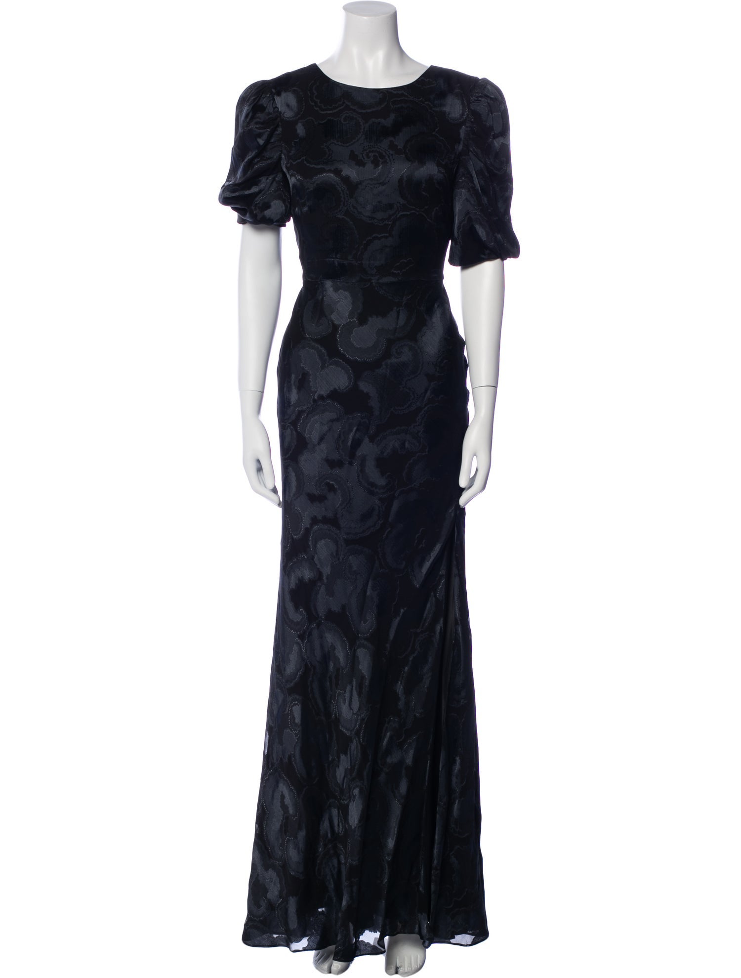 Saloni Silk Long Dress