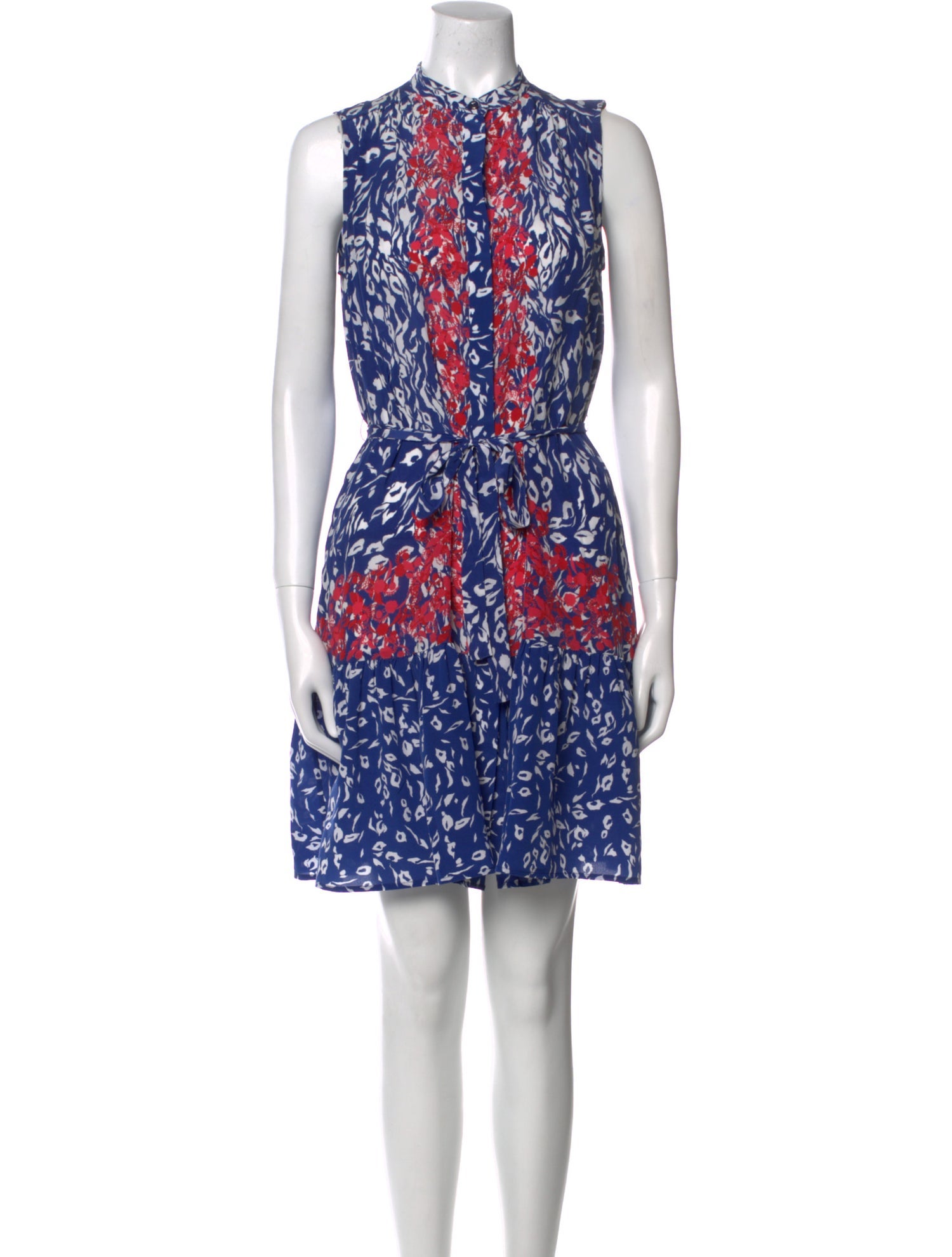 Saloni Silk Mini Dress