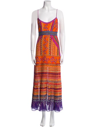 Saloni Silk Long Dress